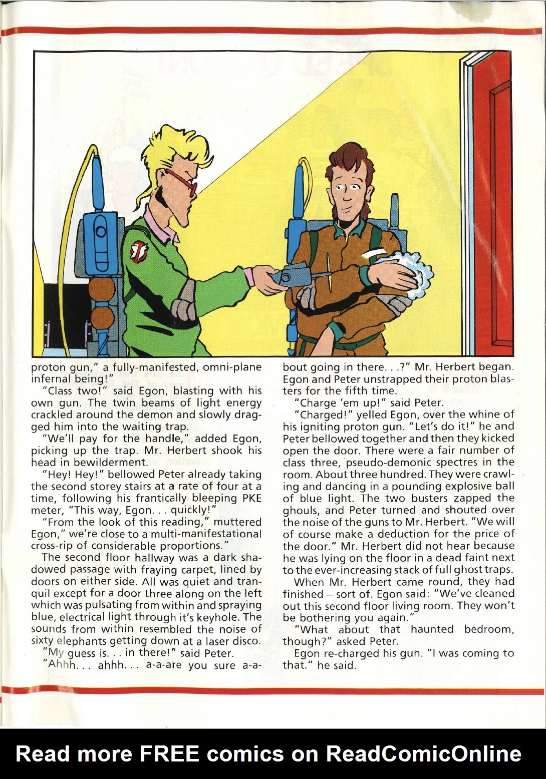 Read online The Real Ghostbusters comic -  Issue #186 - 35