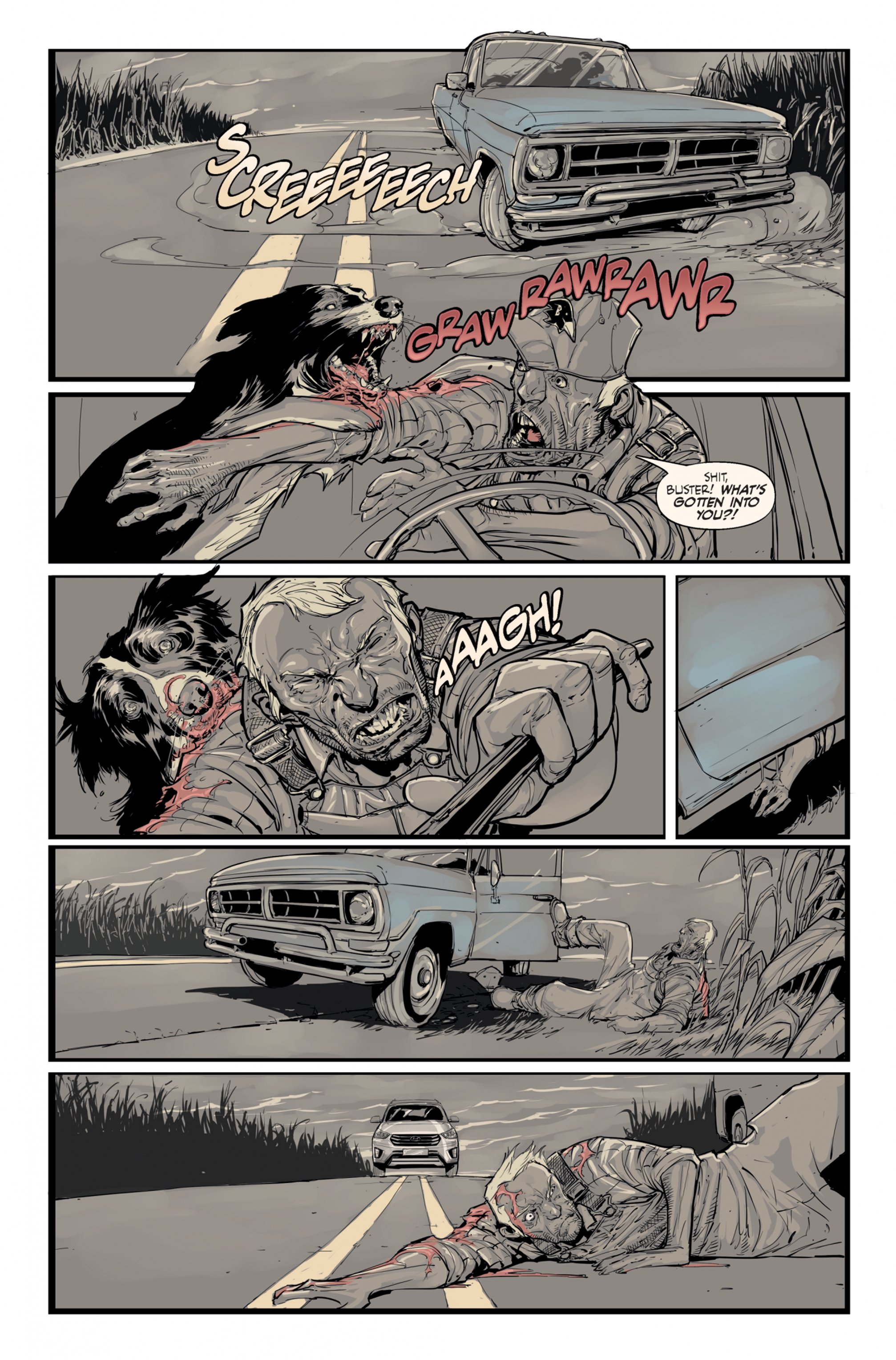 Read online Rabid World comic -  Issue #1 - 7