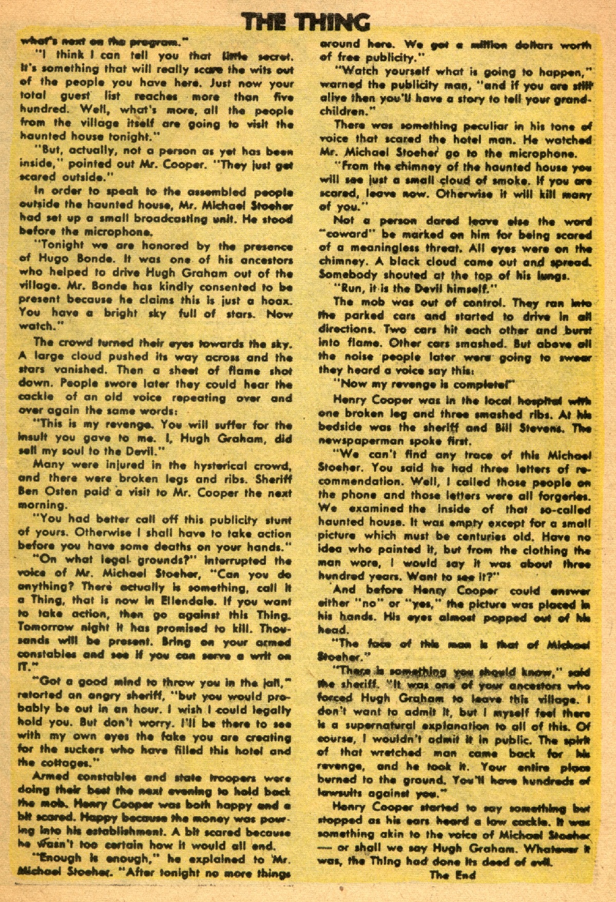 Read online The Thing! (1952) comic -  Issue #12 - 19