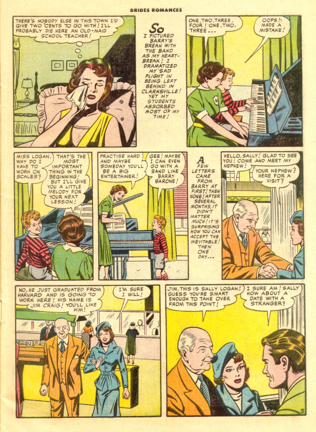 Read online Brides Romances comic -  Issue #14 - 5