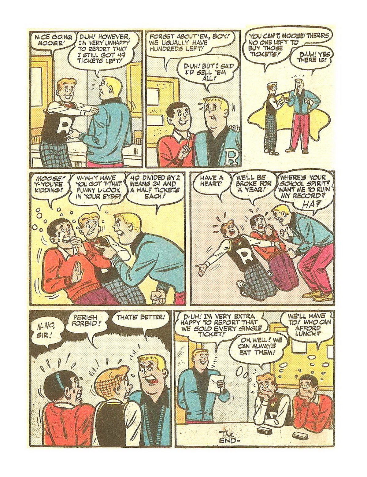 Read online Archie's Double Digest Magazine comic -  Issue #38 - 169