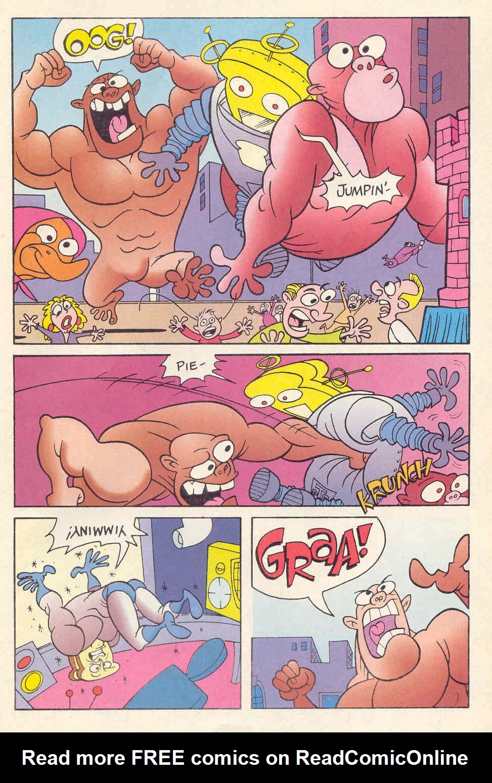 Read online Ren & Stimpy Show Special Powdered Toastman comic -  Issue # Full - 39