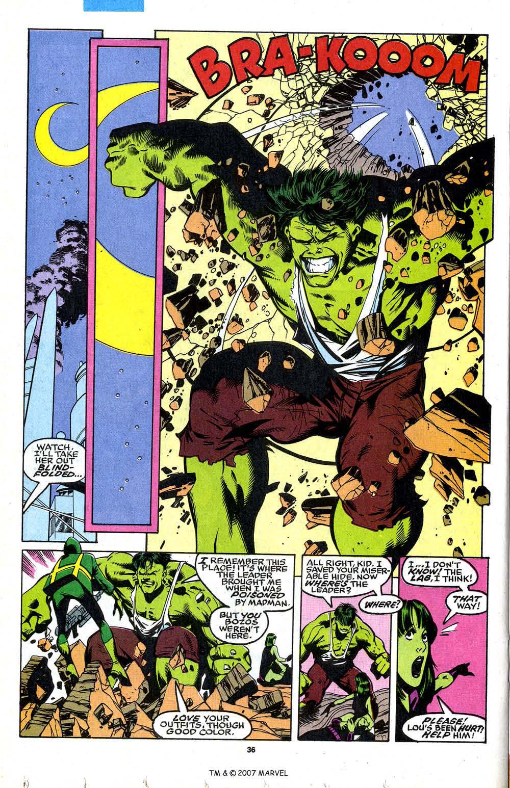 Read online The Incredible Hulk (1968) comic -  Issue #400 - 38