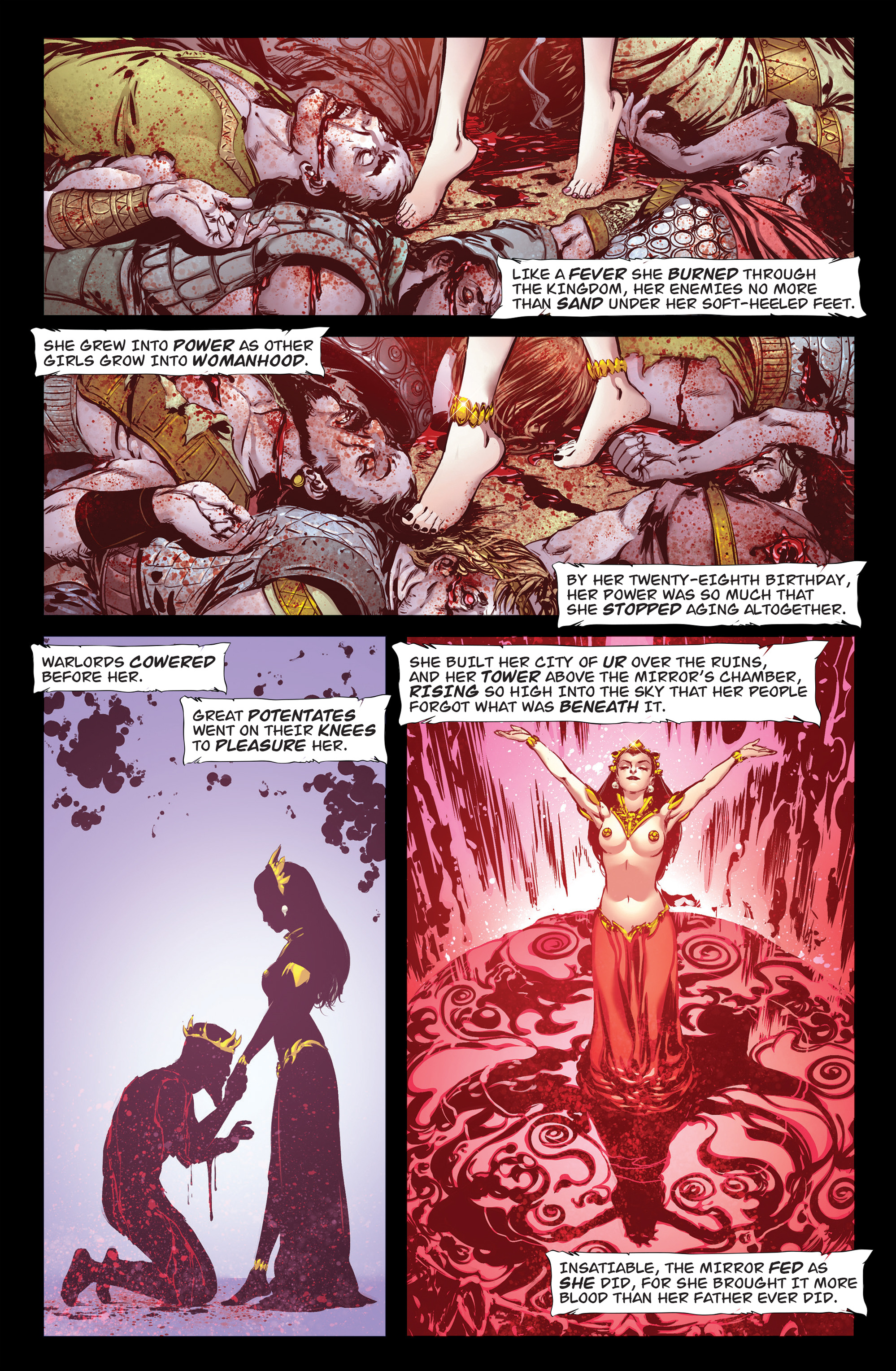 Read online Queen of Vampires comic -  Issue #1 - 26