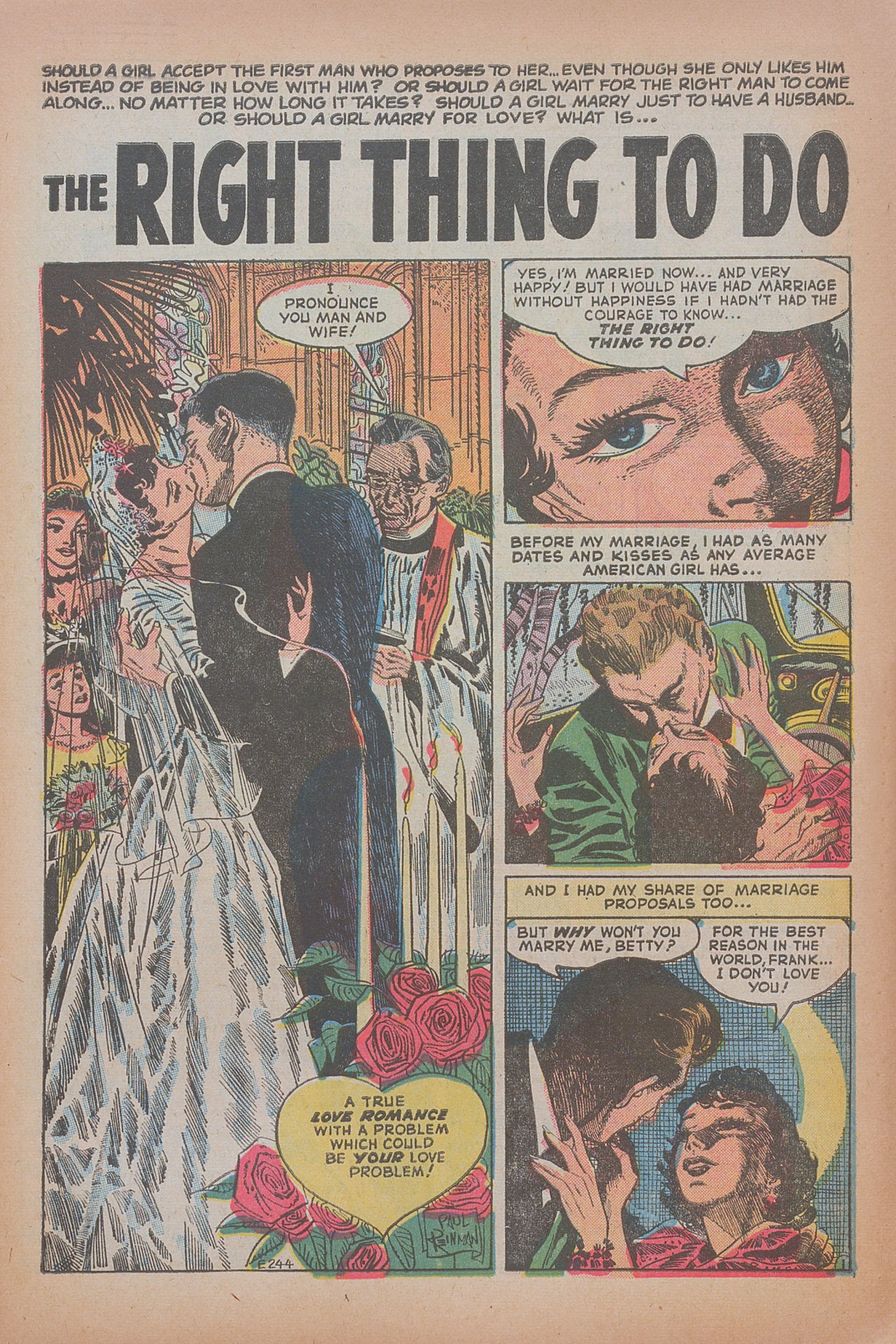 Read online Love Romances comic -  Issue #39 - 27