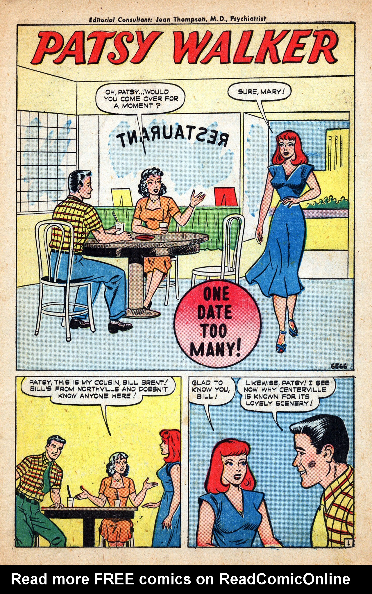 Read online Patsy Walker comic -  Issue #26 - 3