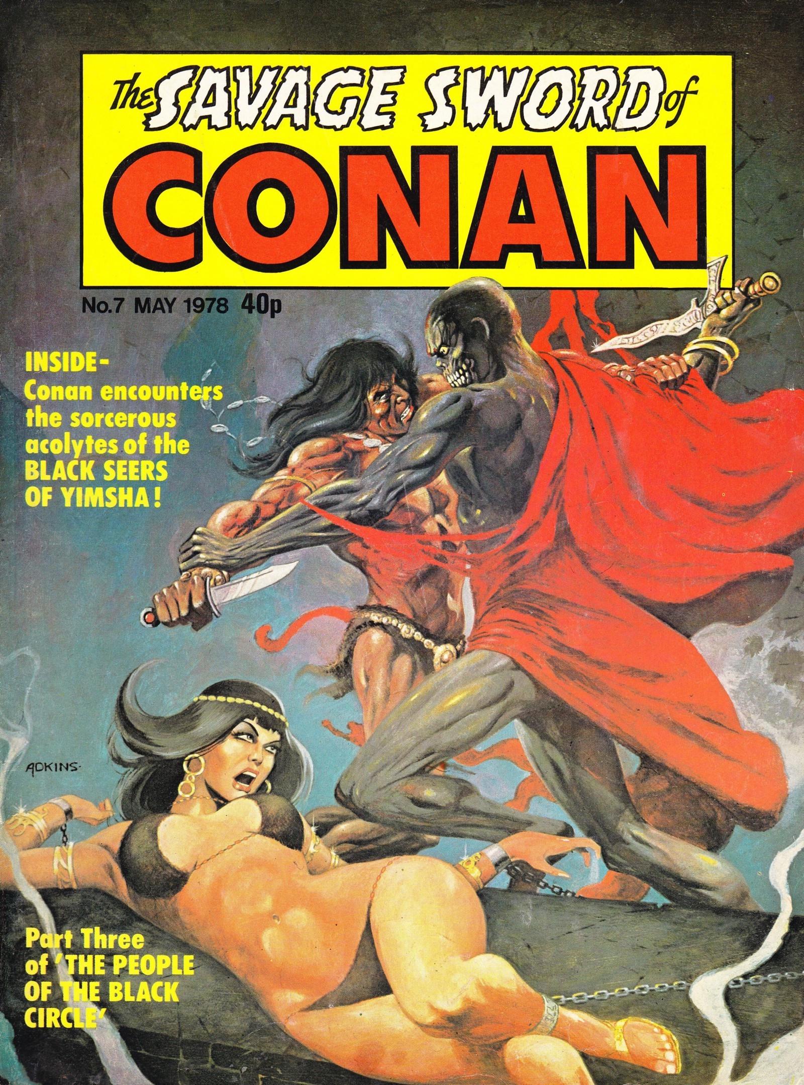 Read online The Savage Sword of Conan (1975) comic -  Issue #7 - 1