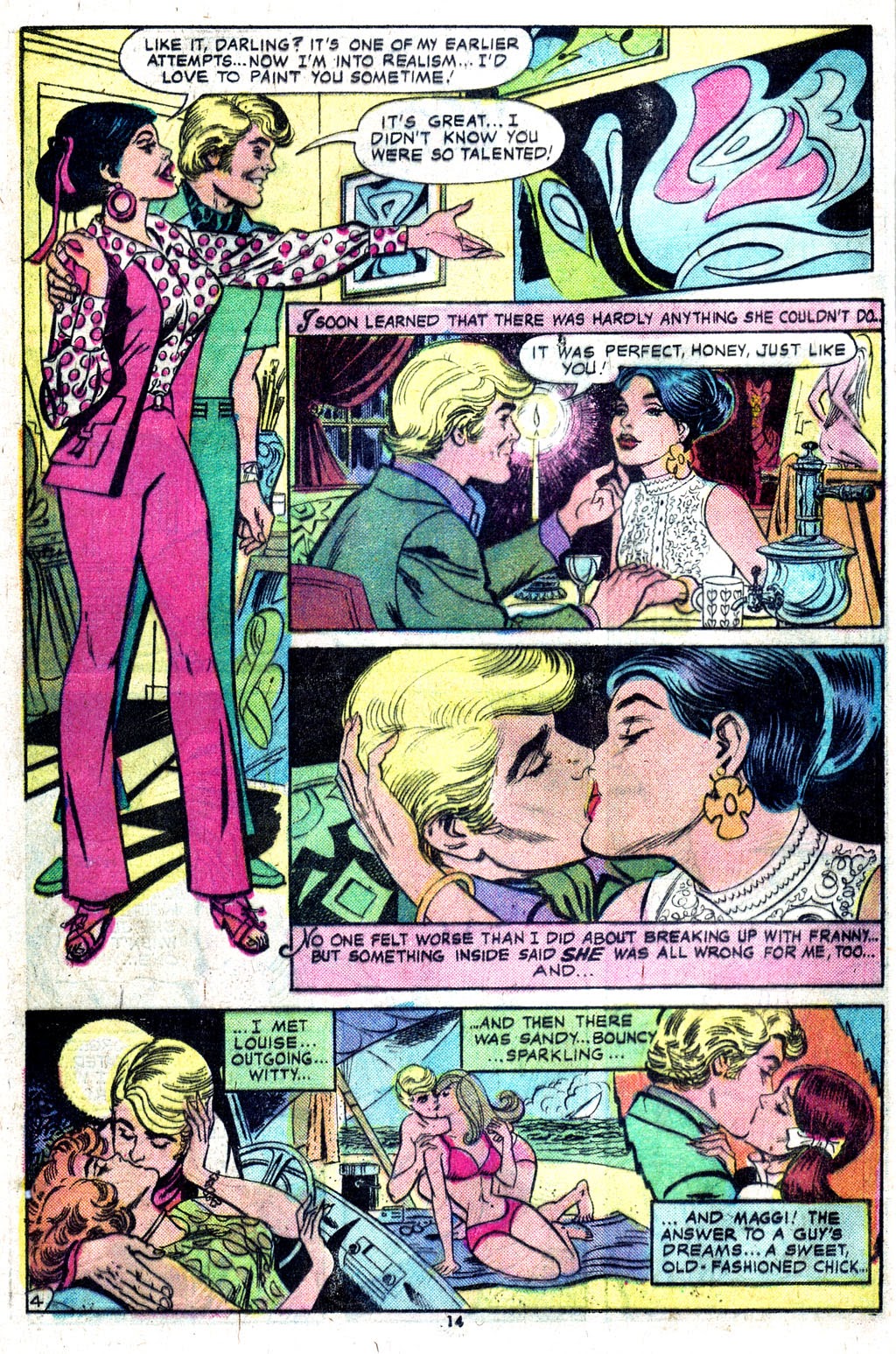 Read online Young Love (1963) comic -  Issue #112 - 14