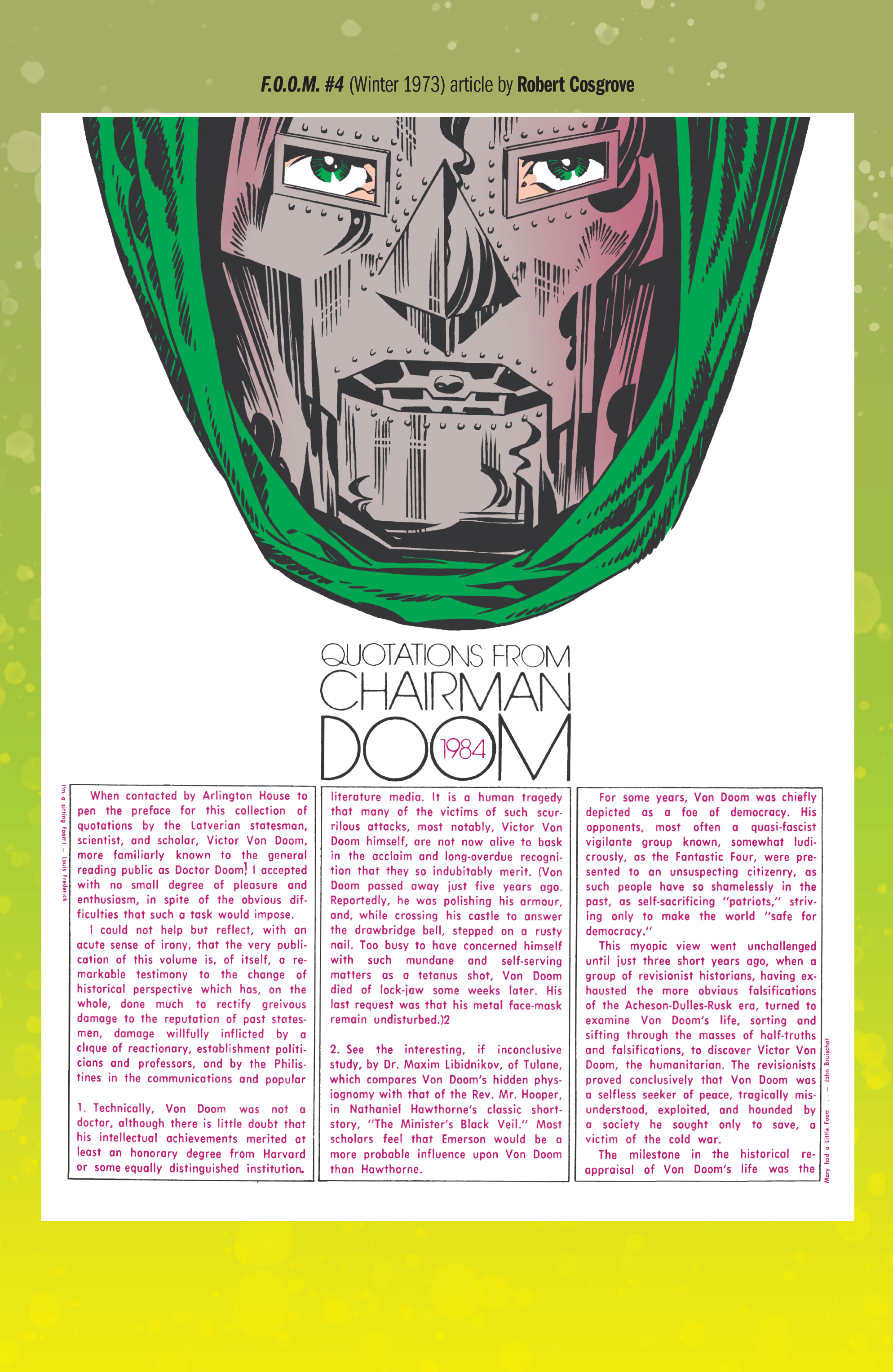 Read online Doctor Doom: The Book of Doom Omnibus comic -  Issue # TPB (Part 13) - 72