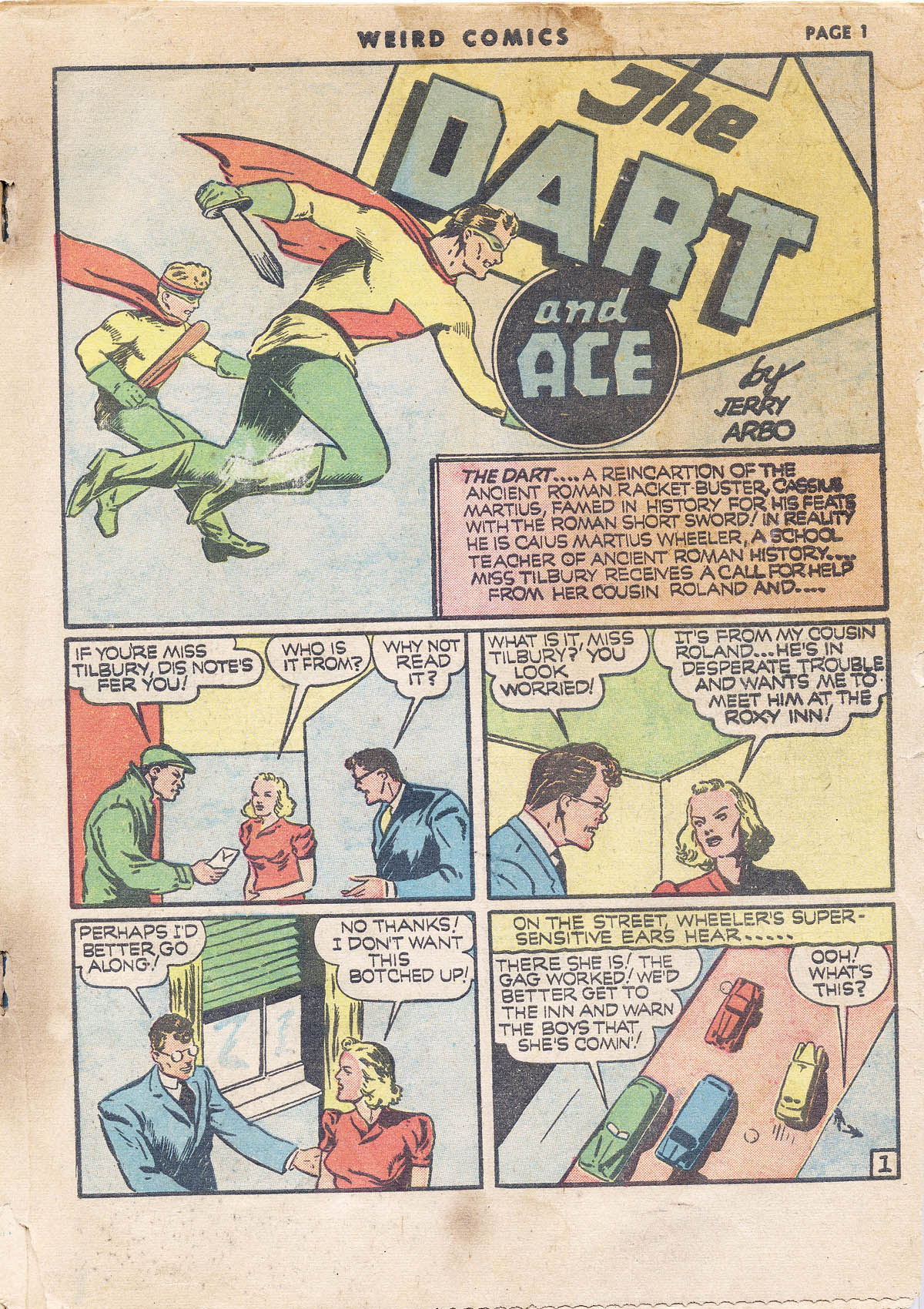 Read online Weird Comics comic -  Issue #13 - 2