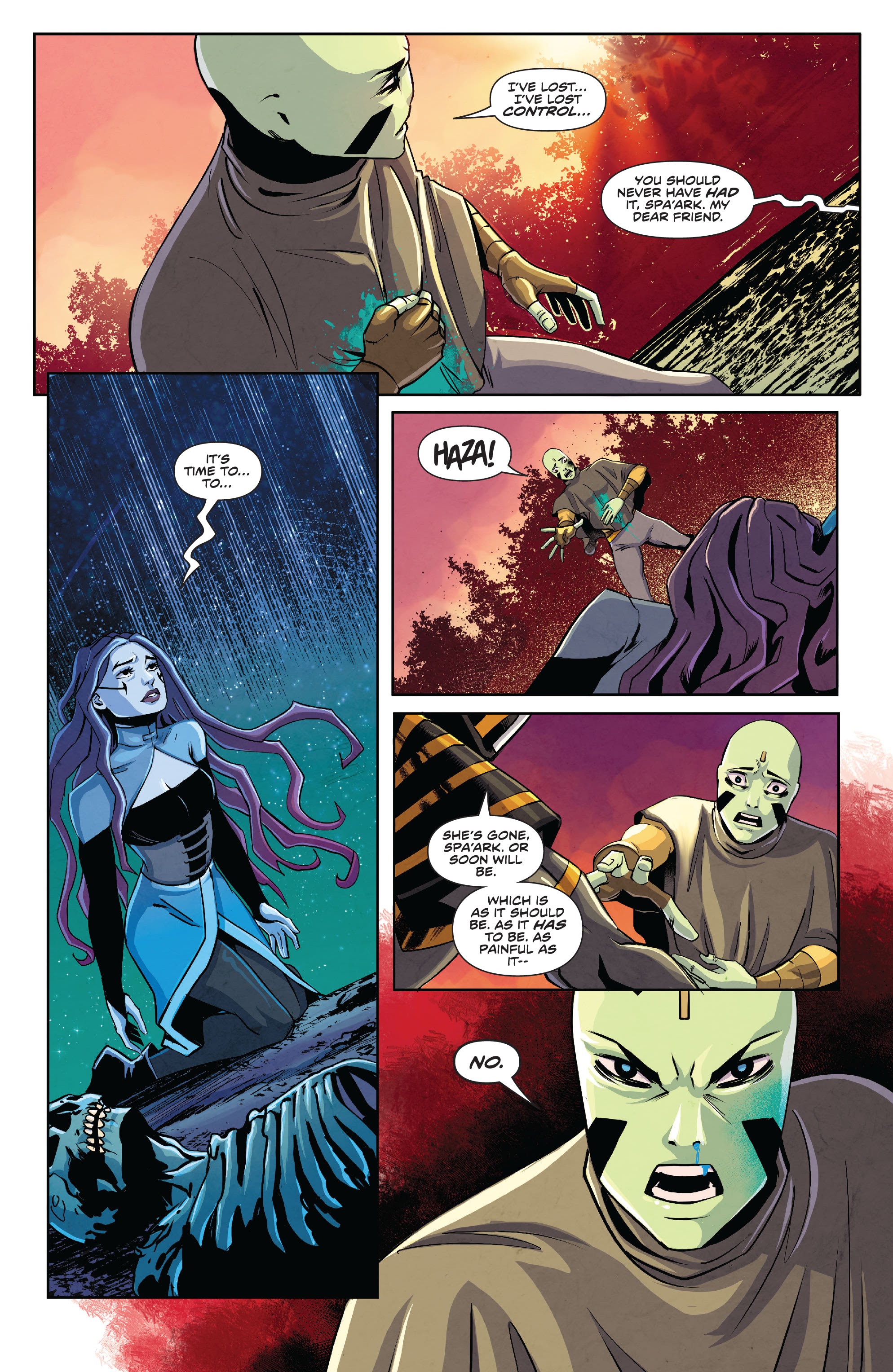Read online Power Rangers Unlimited comic -  Issue # The Death Ranger - 36