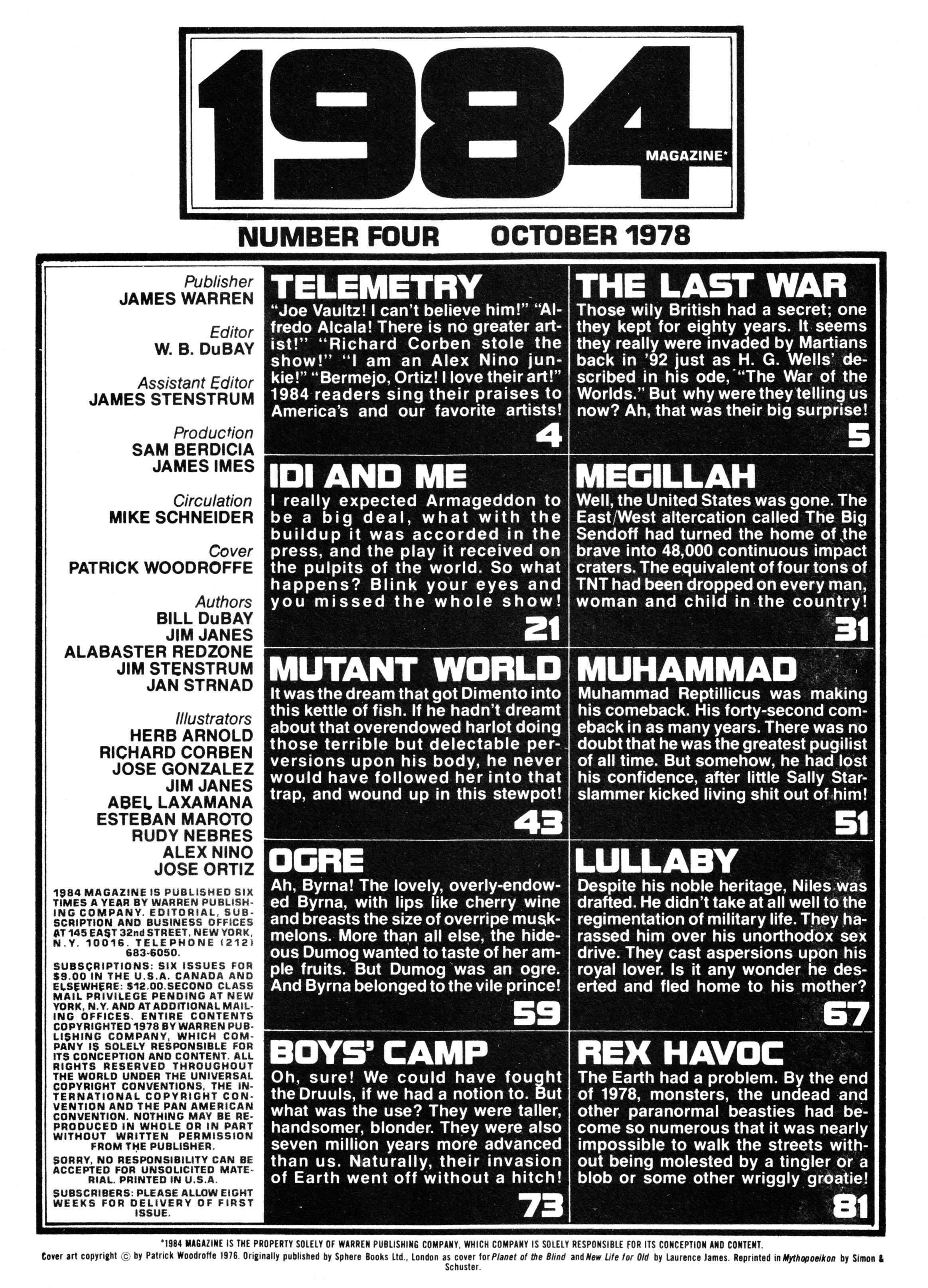 Read online 1984 comic -  Issue #4 - 3