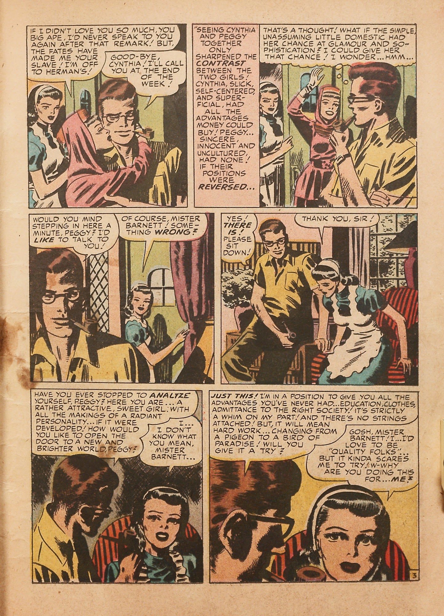 Read online Young Love (1949) comic -  Issue #23 - 5