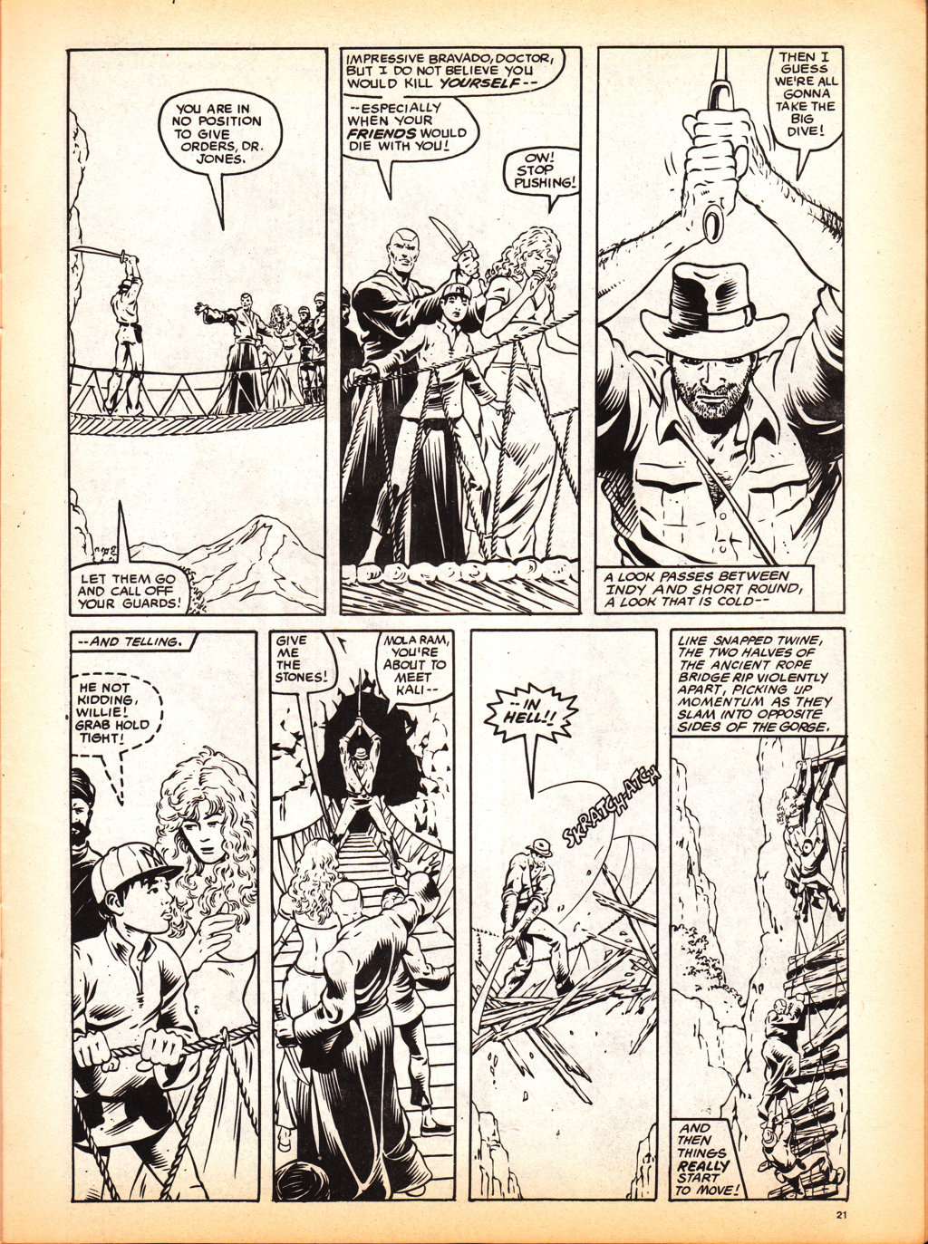 Read online Indiana Jones comic -  Issue #3 - 21