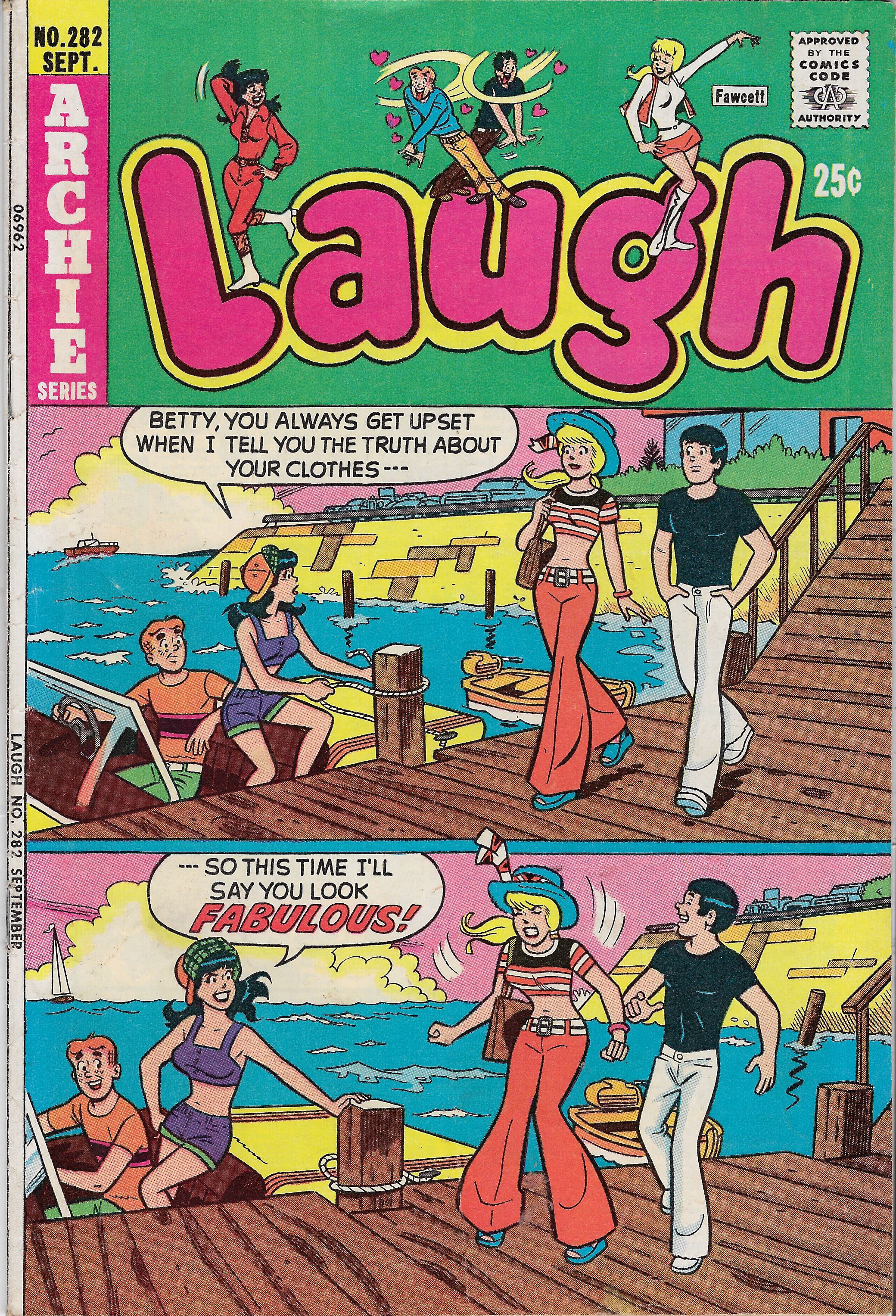 Read online Laugh (Comics) comic -  Issue #282 - 1
