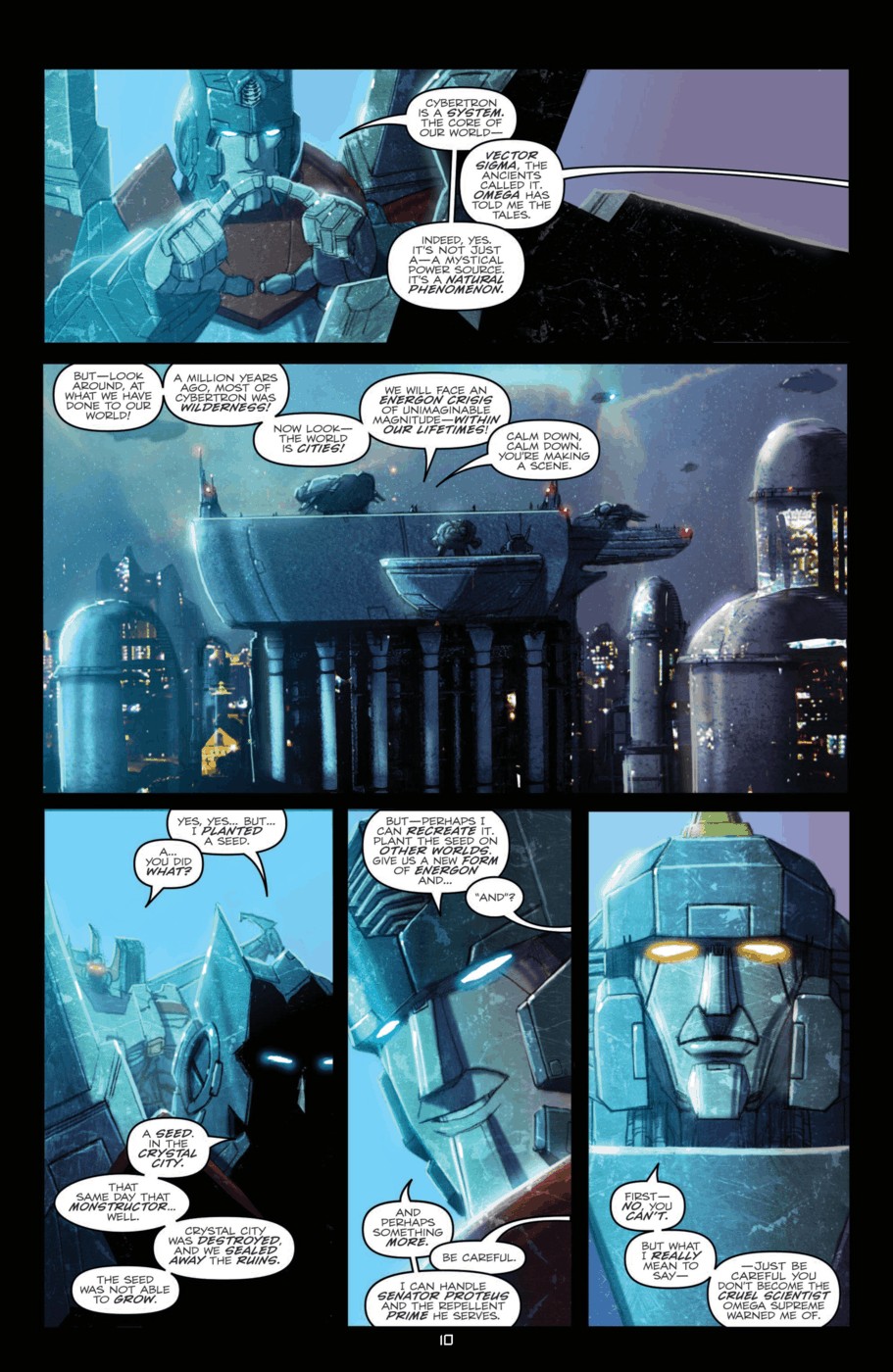 Read online Transformers: Robots In Disguise (2012) comic -  Issue #17 - 13