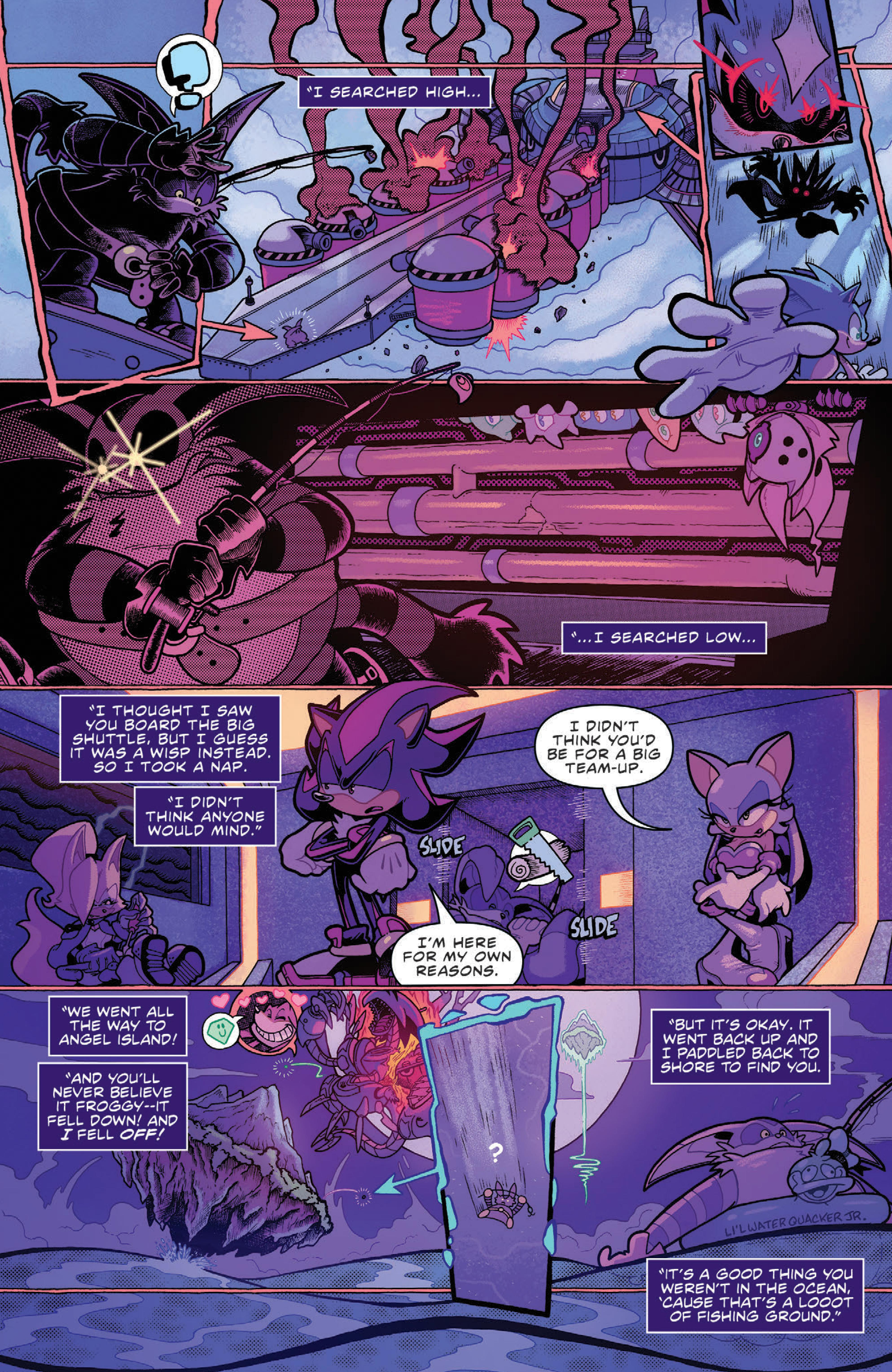 Read online Sonic the Hedgehog (2018) comic -  Issue #29 - 35