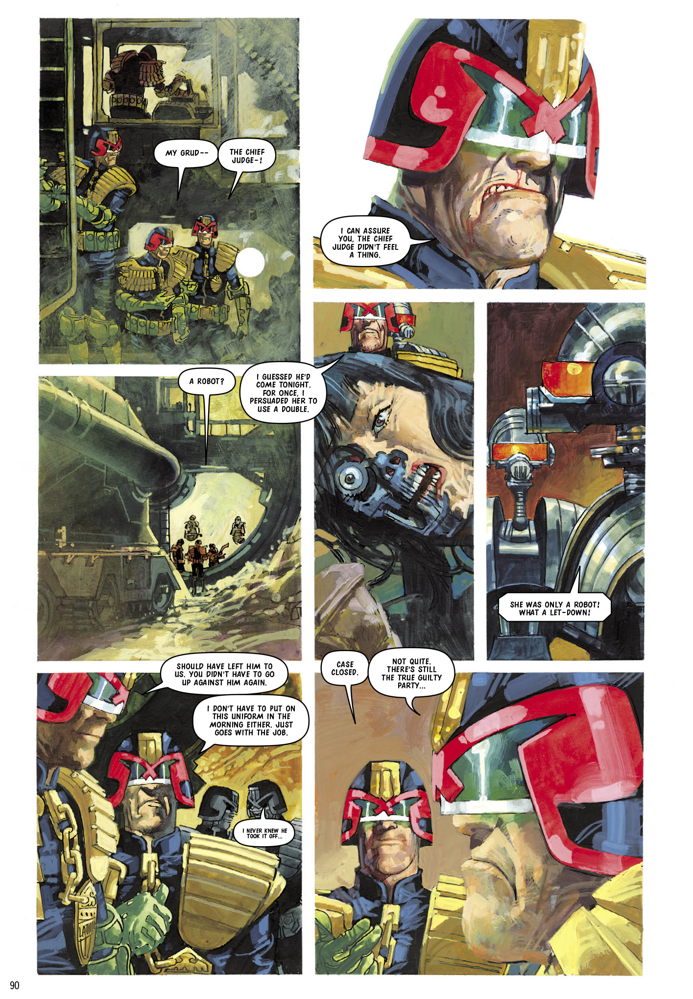 Read online Judge Dredd: The Complete Case Files comic -  Issue # TPB 37 (Part 1) - 92