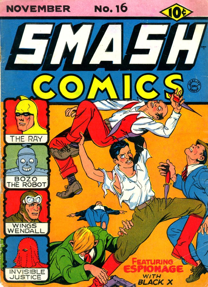 Read online Smash Comics comic -  Issue #16 - 1