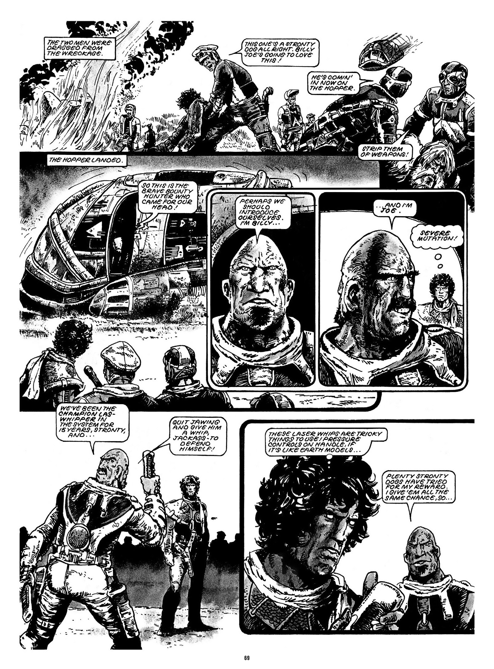 Read online Strontium Dog Search and Destroy: The Starlord Years comic -  Issue # TPB - 63