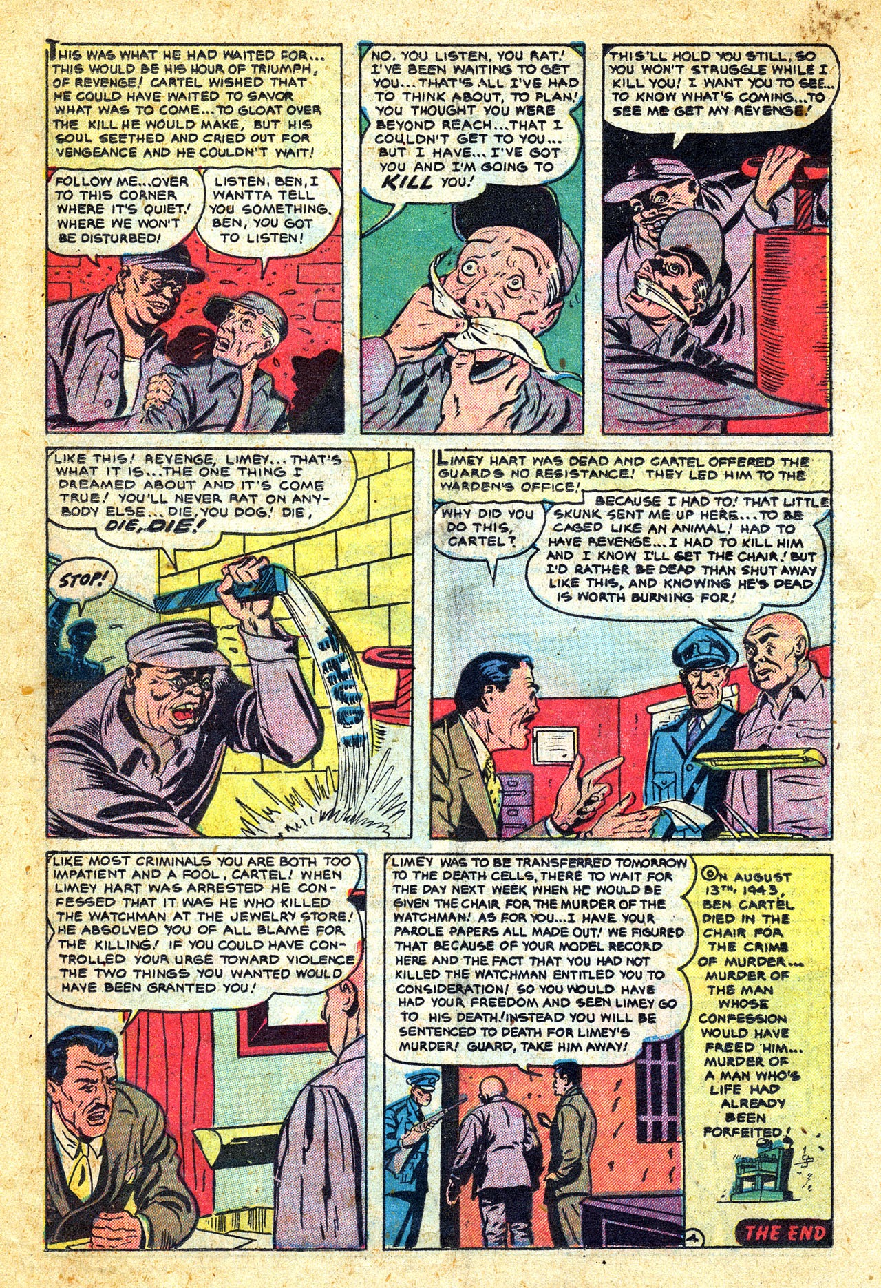 Read online Crime Cases Comics (1950) comic -  Issue #26 - 14