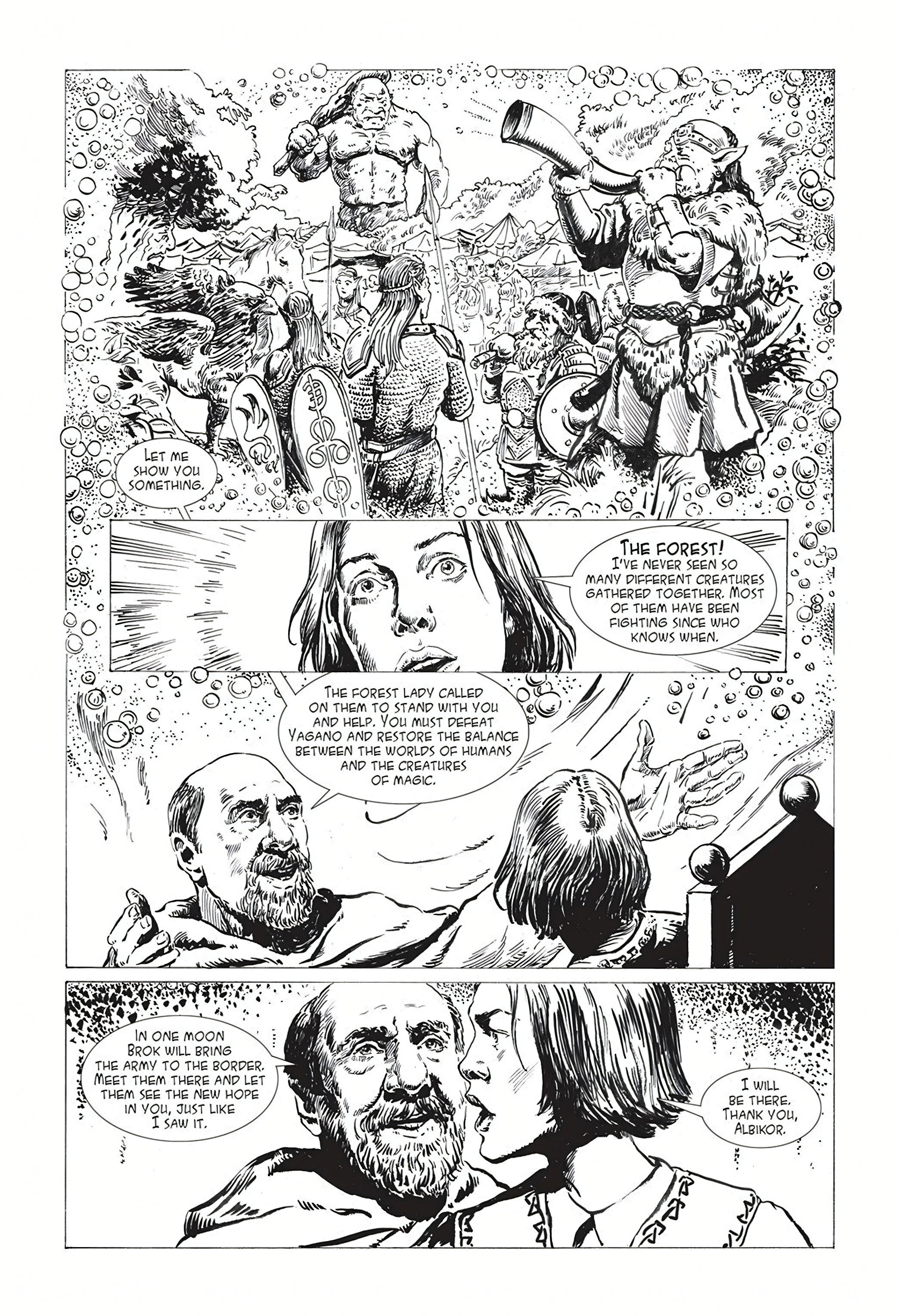 Read online Katana: The Battle for Valokaan comic -  Issue # Full - 10