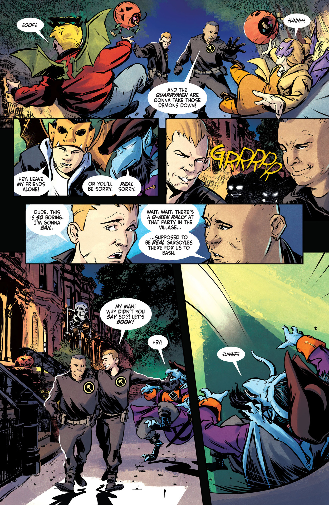 Read online Gargoyles Halloween Special comic -  Issue # Full - 13