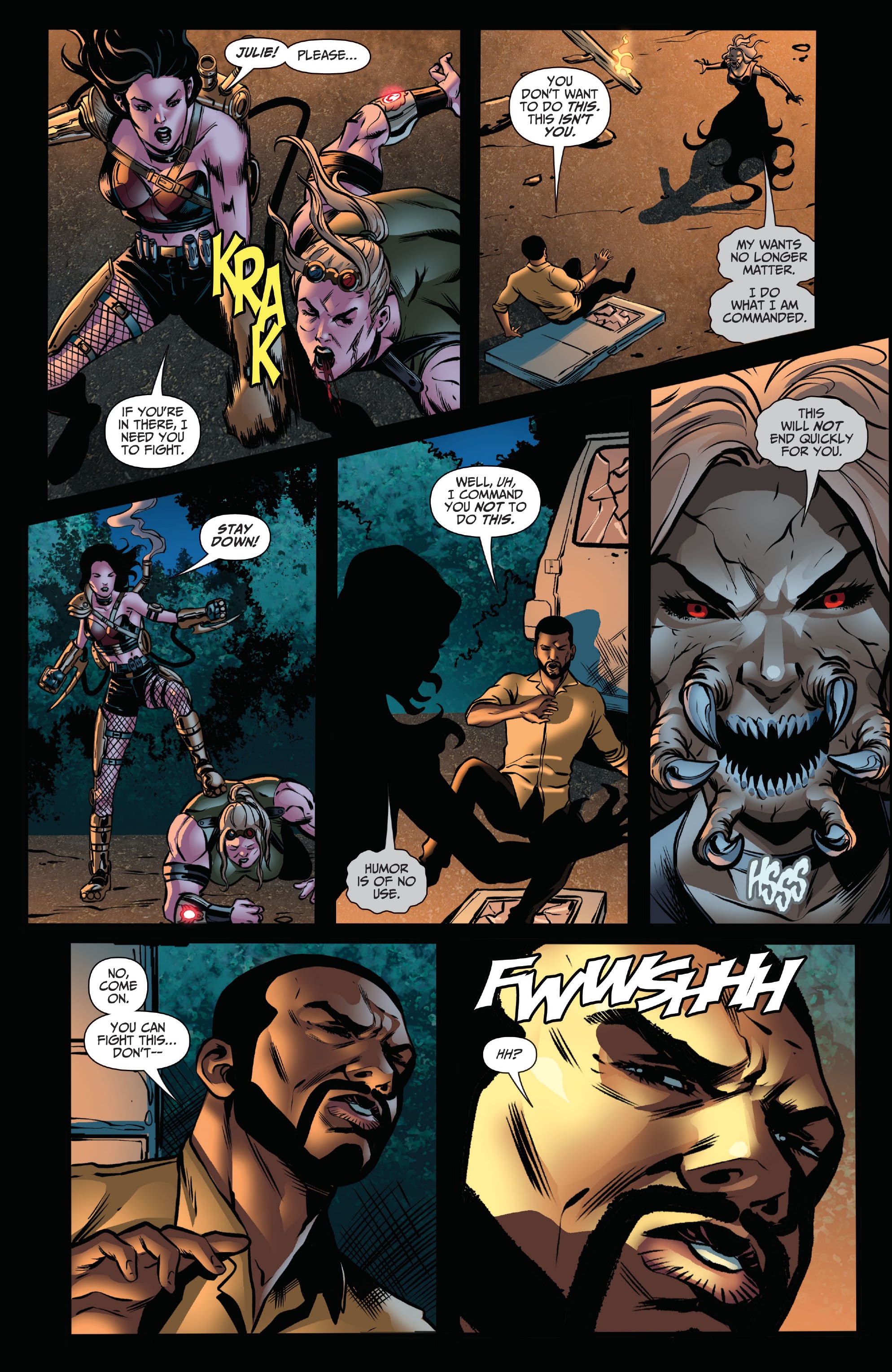 Read online Van Helsing vs The League of Monsters comic -  Issue #6 - 12