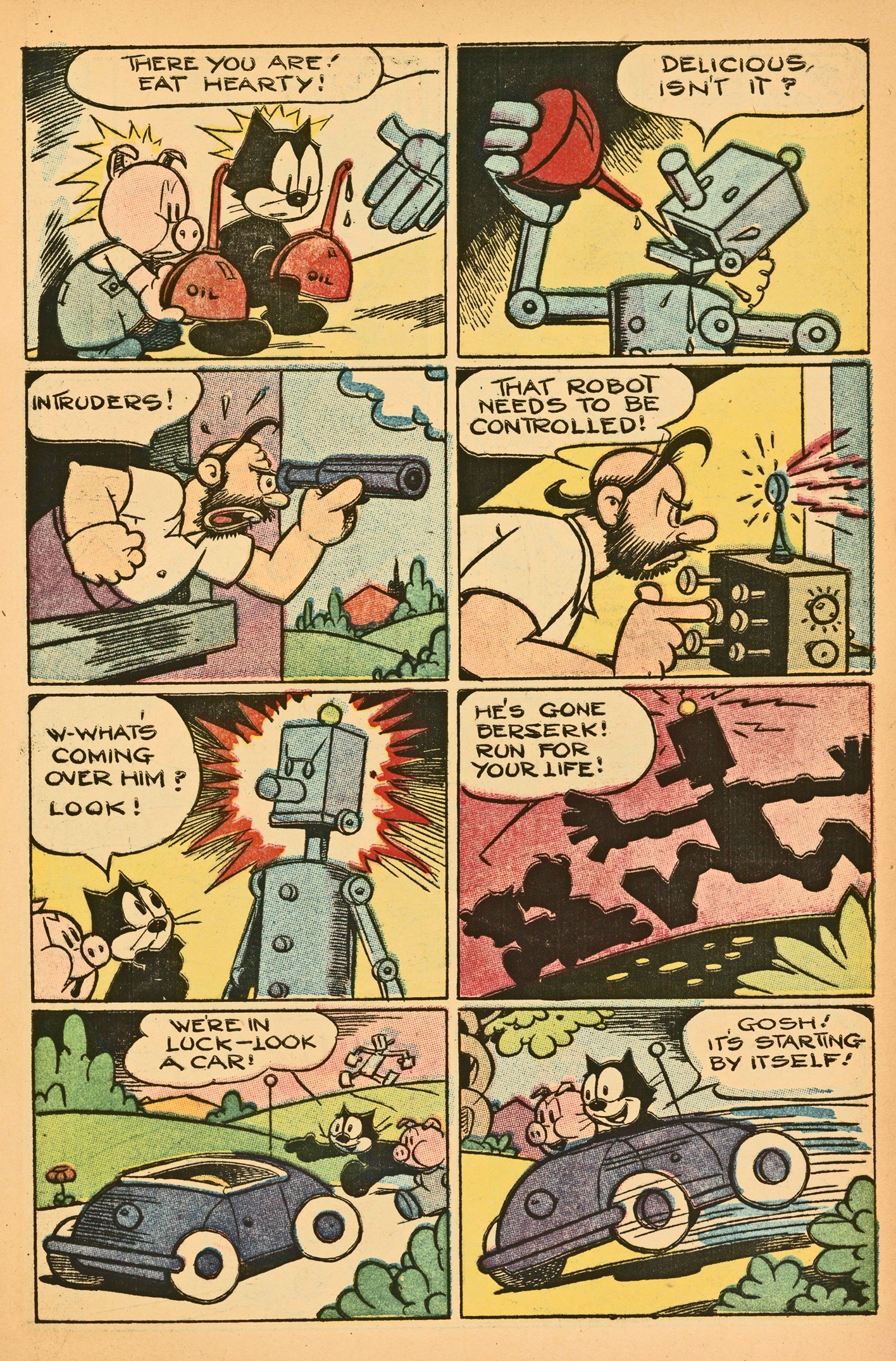 Read online Felix the Cat (1951) comic -  Issue #46 - 7