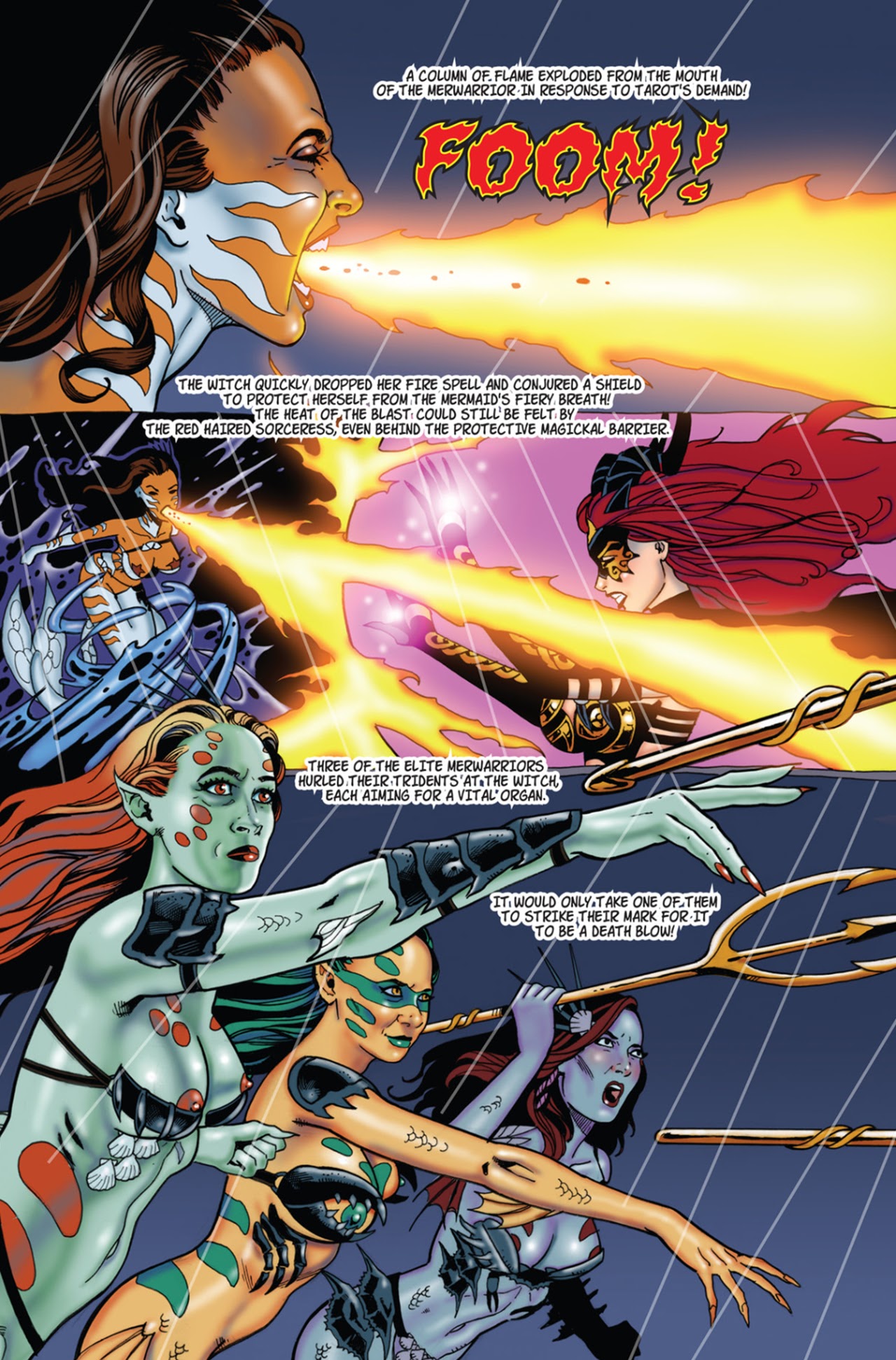 Read online Tarot: Witch of the Black Rose comic -  Issue #132 - 16