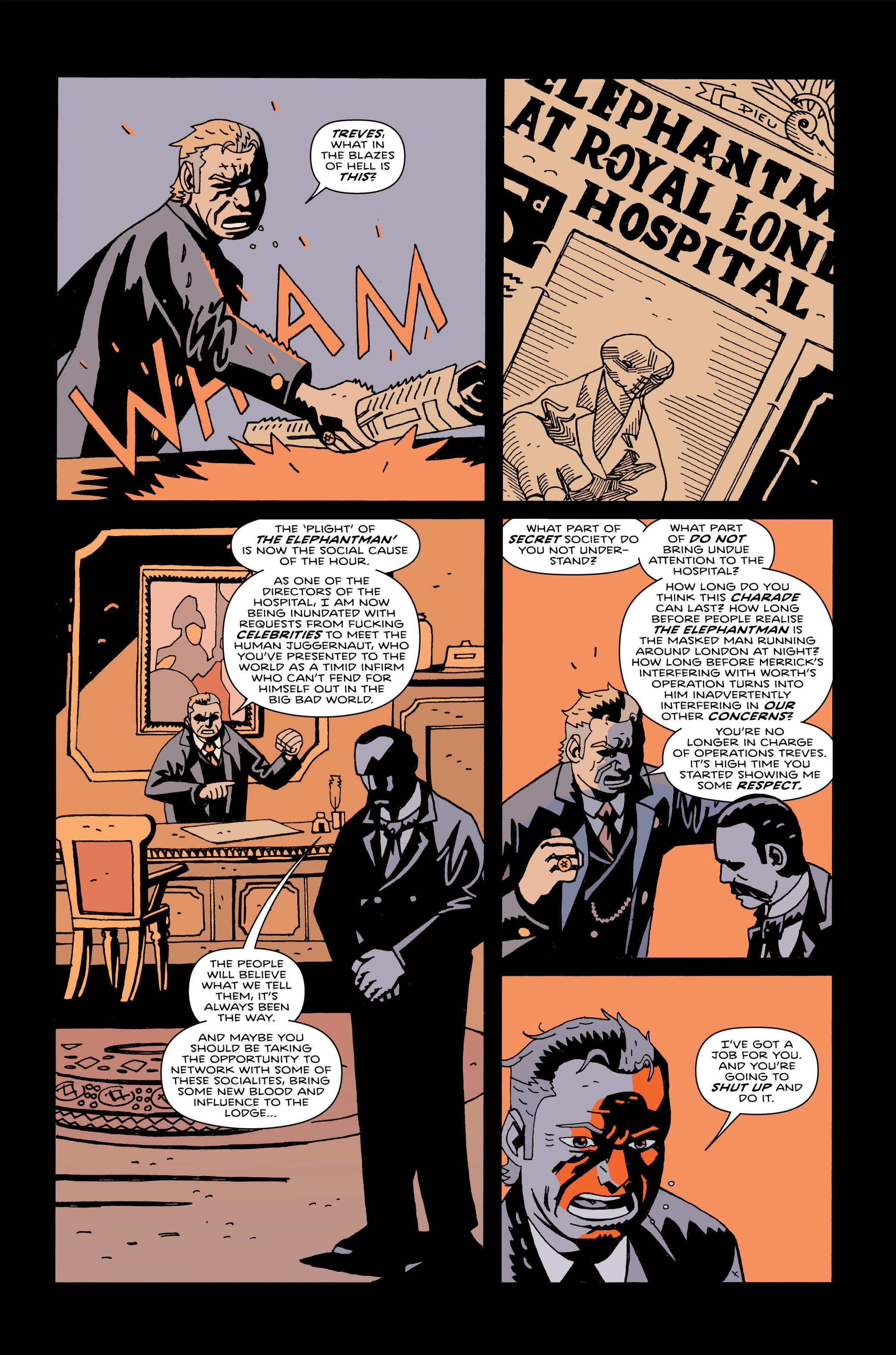 Read online Merrick: The Sensational Elephantman comic -  Issue #9 - 6