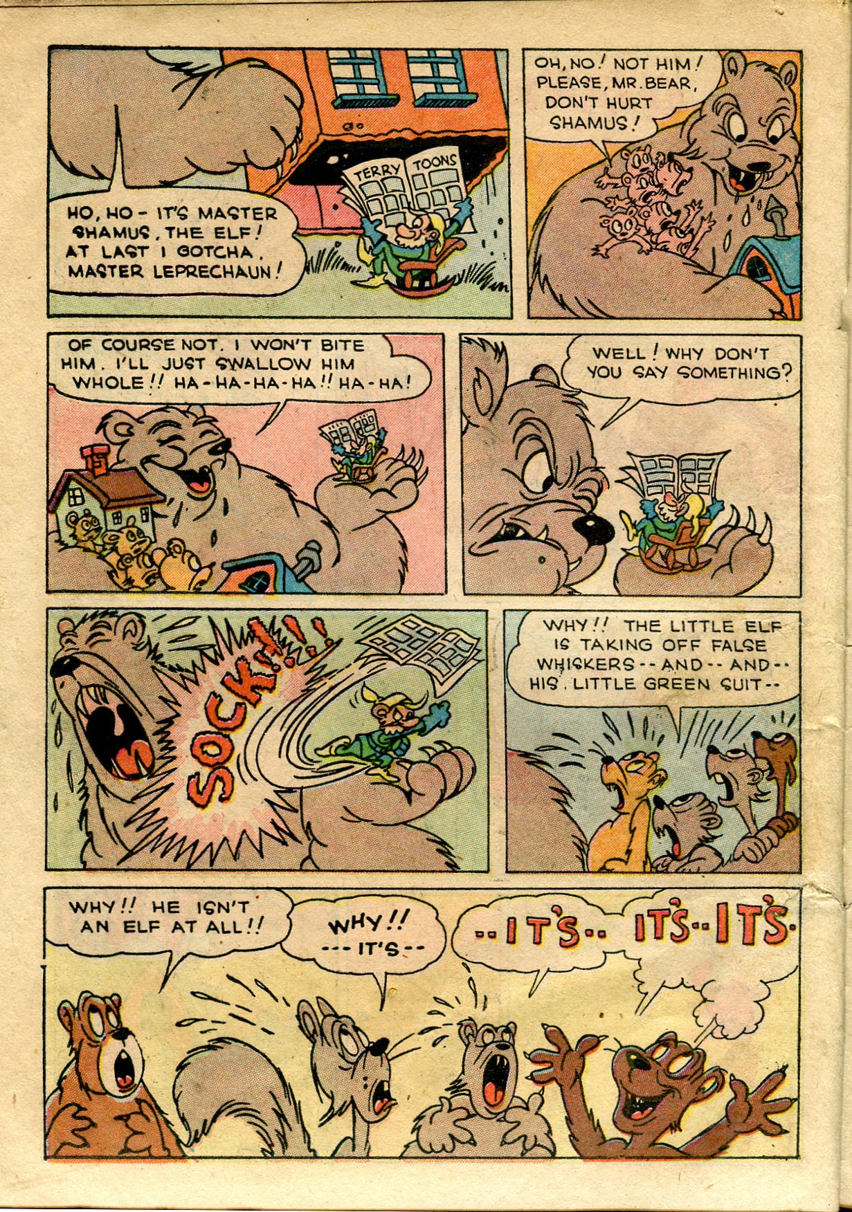 Read online Paul Terry's Mighty Mouse Comics comic -  Issue #11 - 22