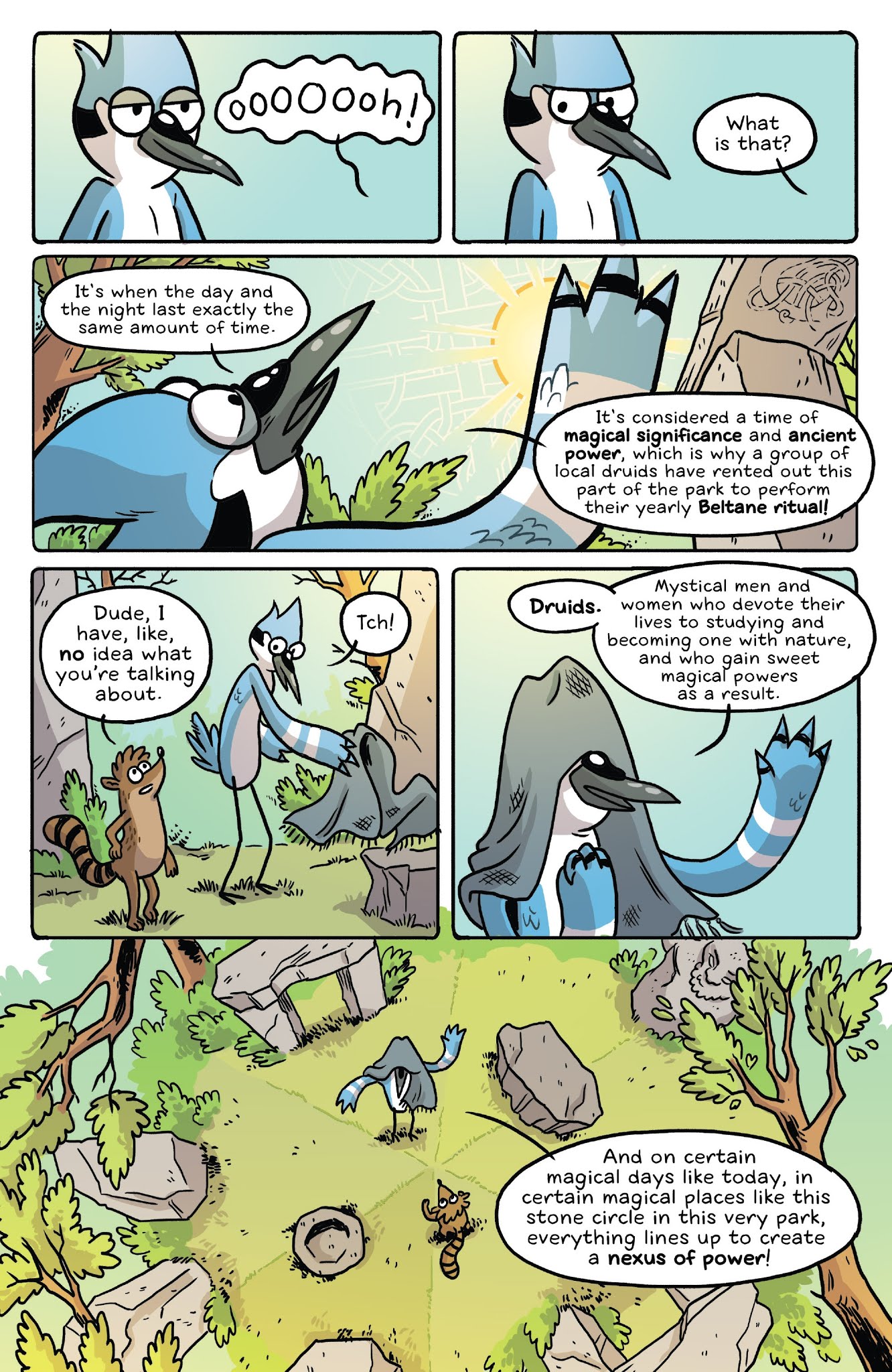 Read online Regular Show: Parks and Wreck comic -  Issue # TPB - 36