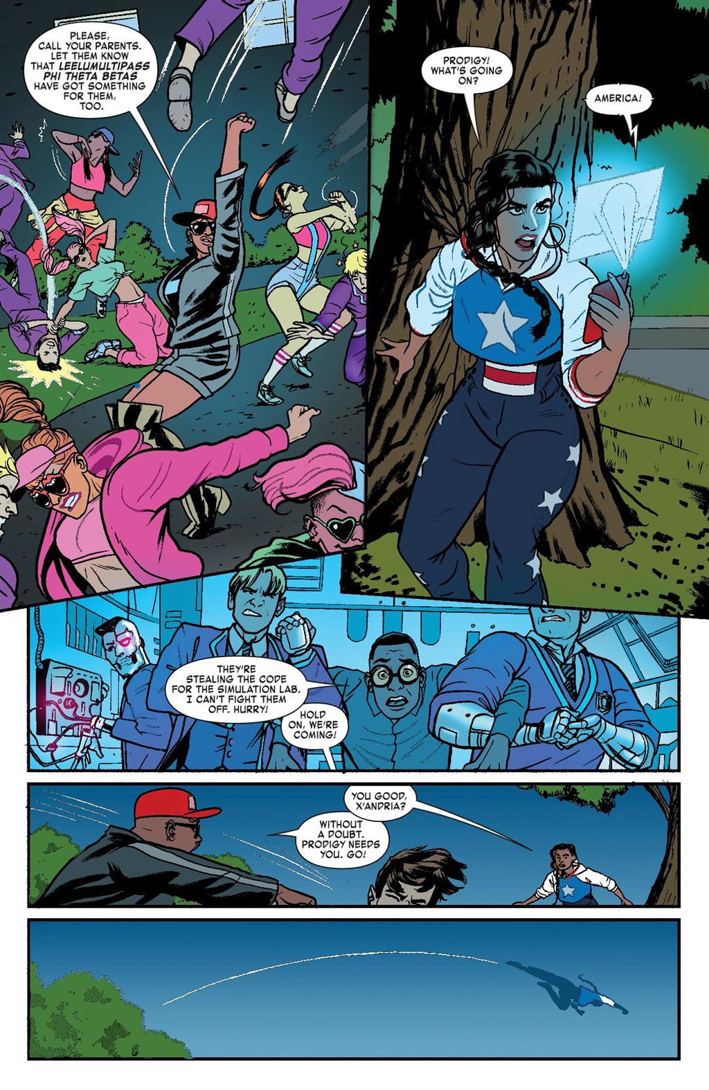 Read online Marvel-Verse (2020) comic -  Issue # America Chavez - 77