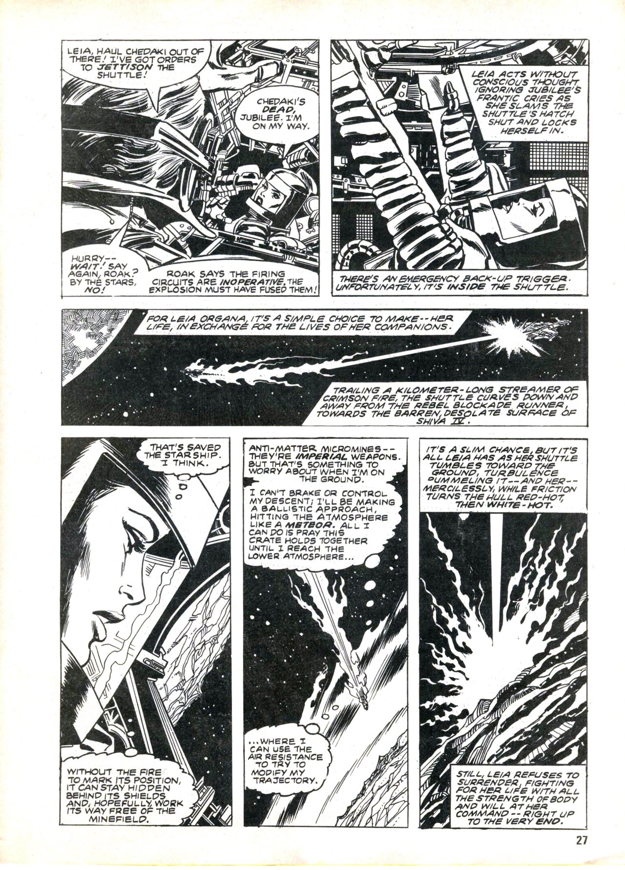 Read online Return of the Jedi comic -  Issue #87 - 27