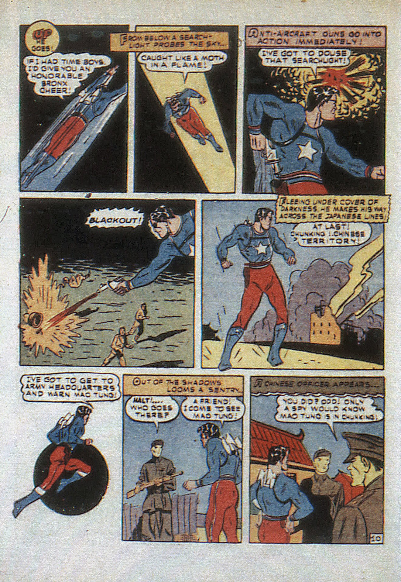 Read online Captain Battle Comics comic -  Issue #1 - 28