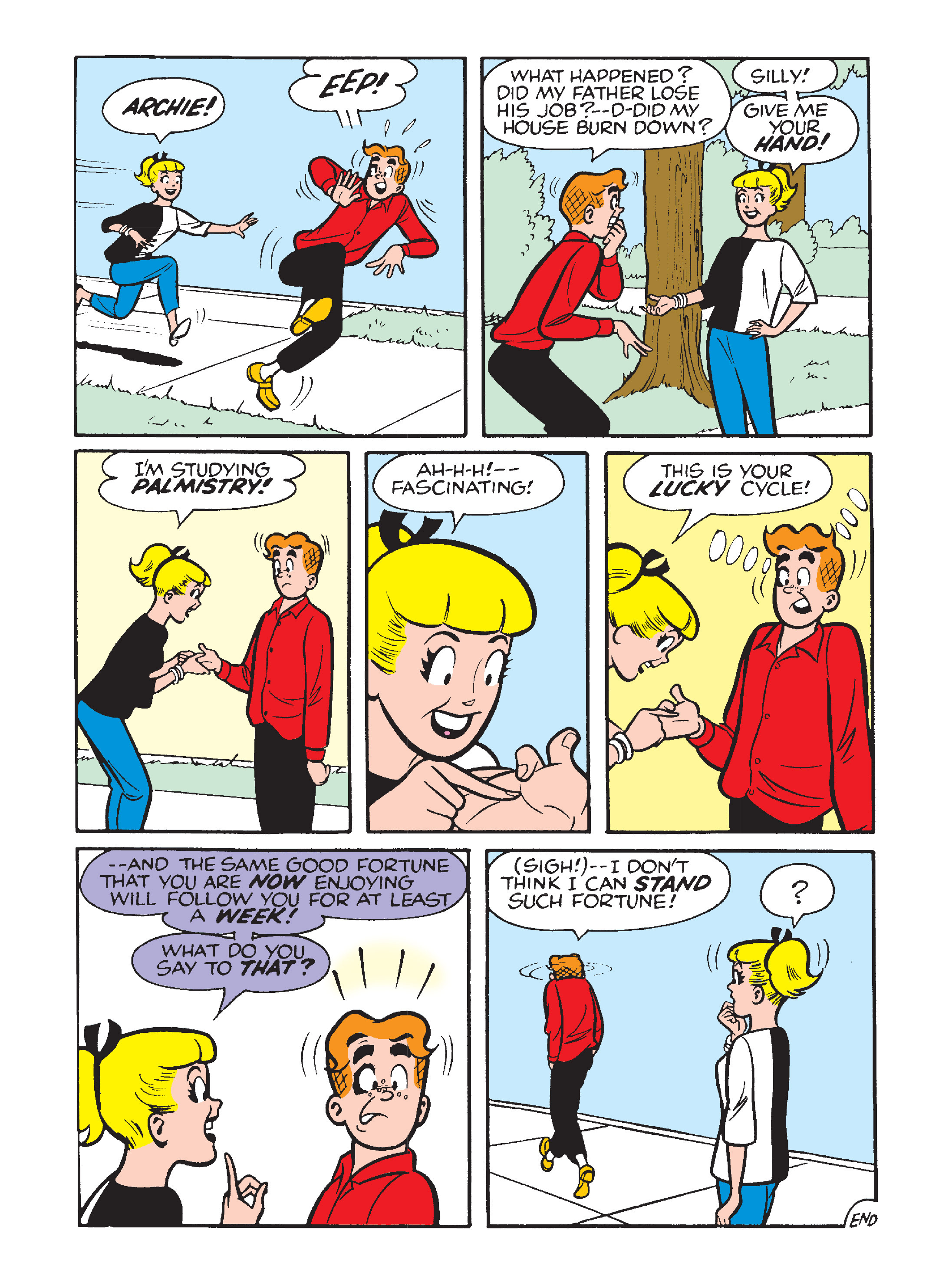 Read online Archie's Double Digest Magazine comic -  Issue #253 - 154