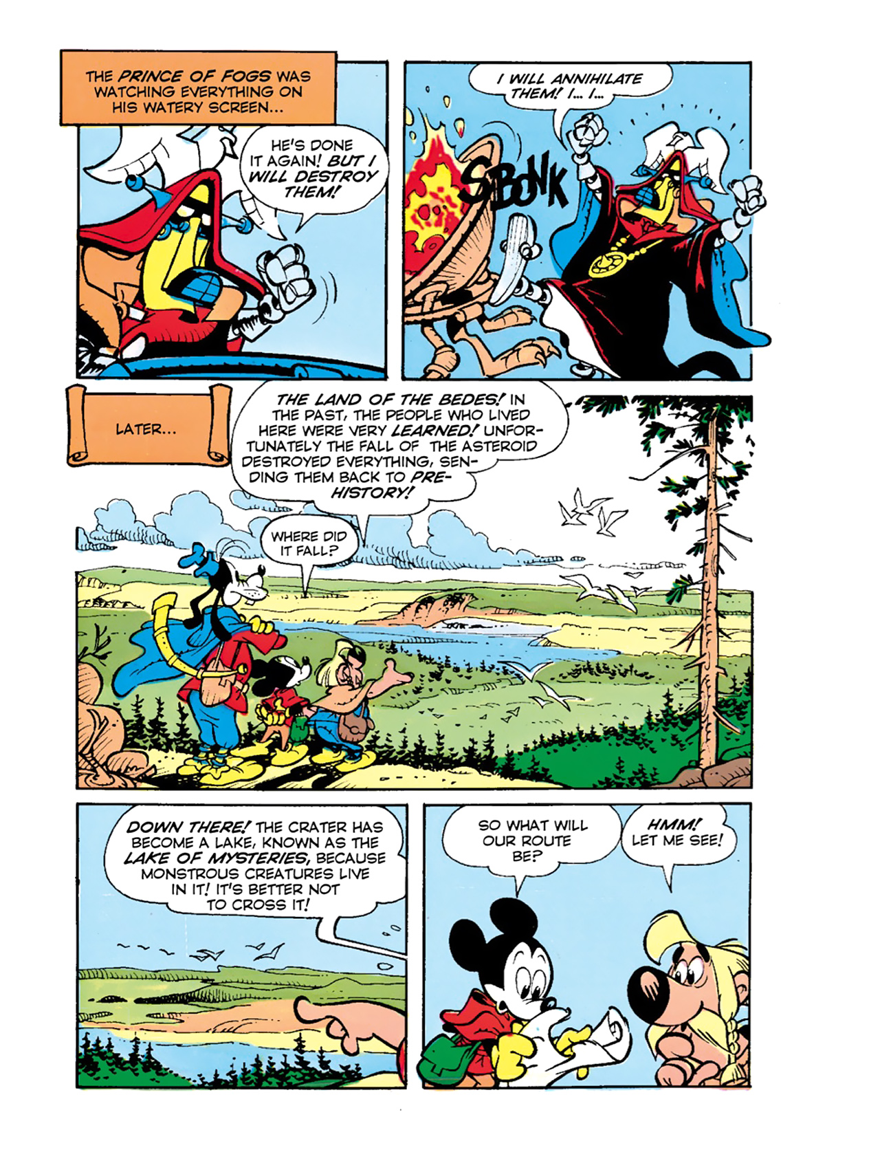 Read online Mickey Mouse in the Sword of Ice comic -  Issue #2 - 4