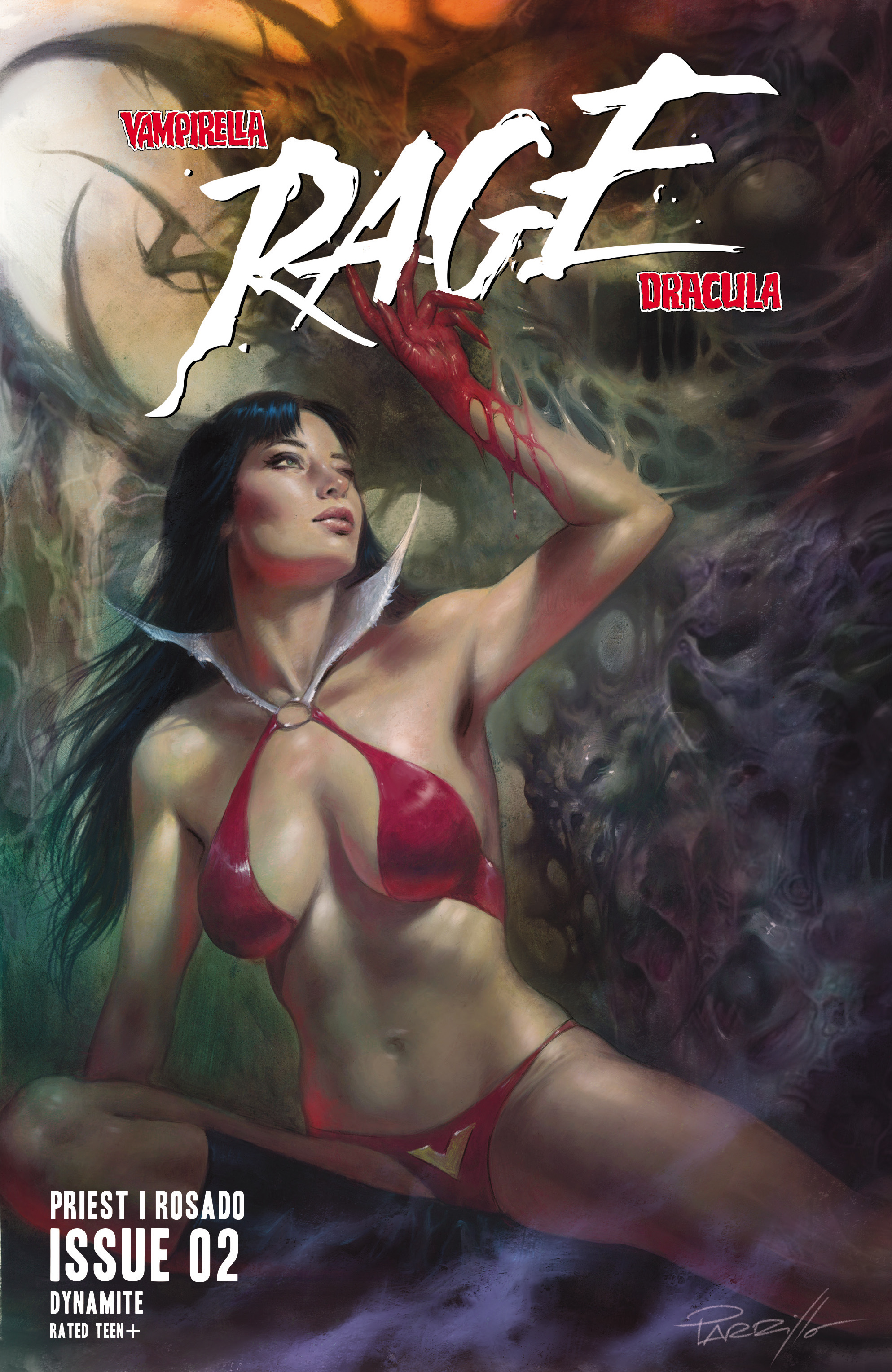 Read online Vampirella/Dracula: Rage comic -  Issue #2 - 1