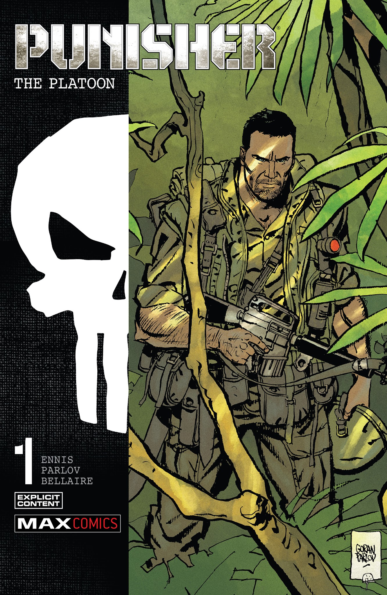 Read online Punisher MAX: The Platoon comic -  Issue #1 - 1