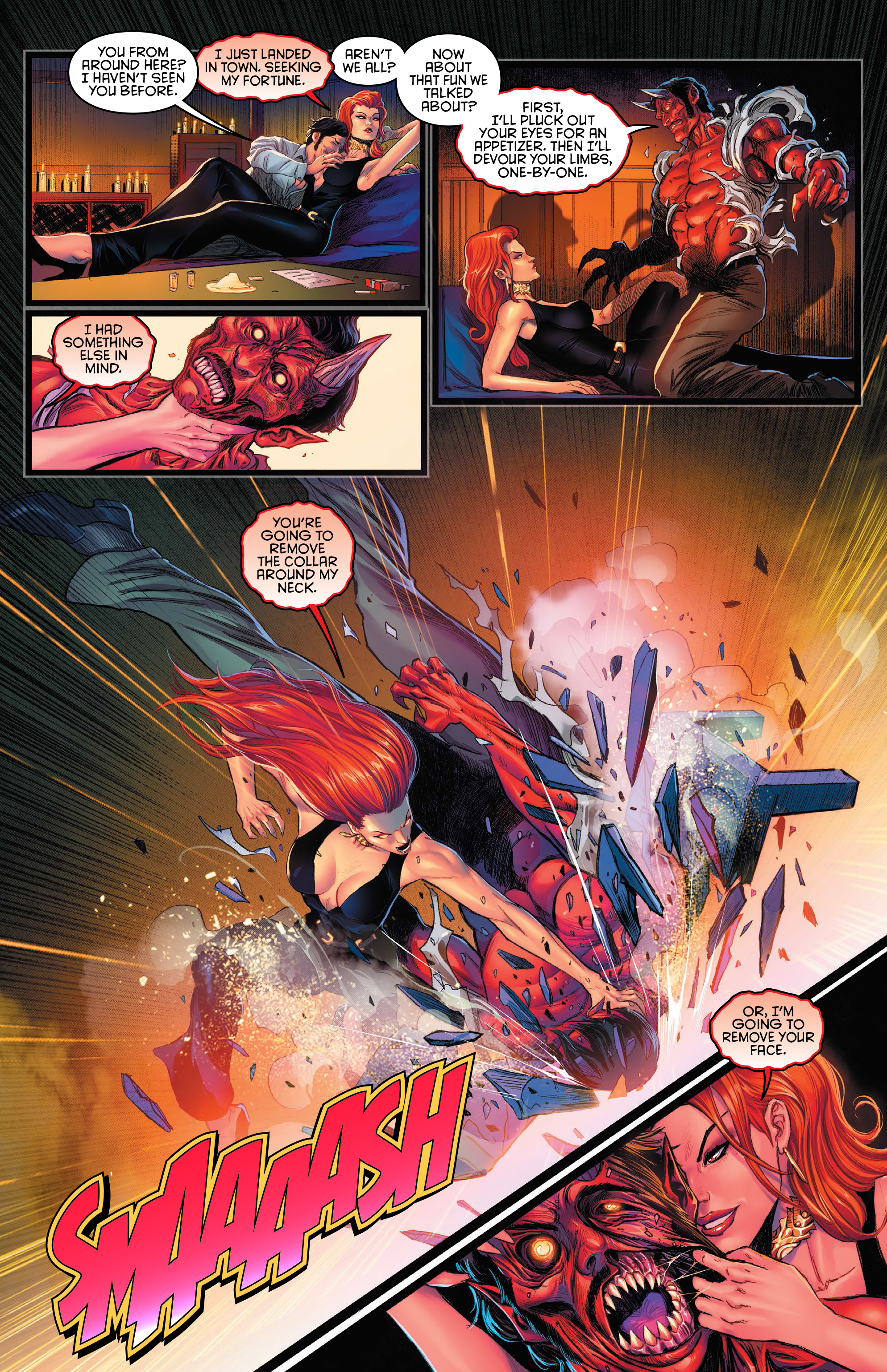 Read online Lady Satanus: Sinister Urge comic -  Issue # TPB - 19