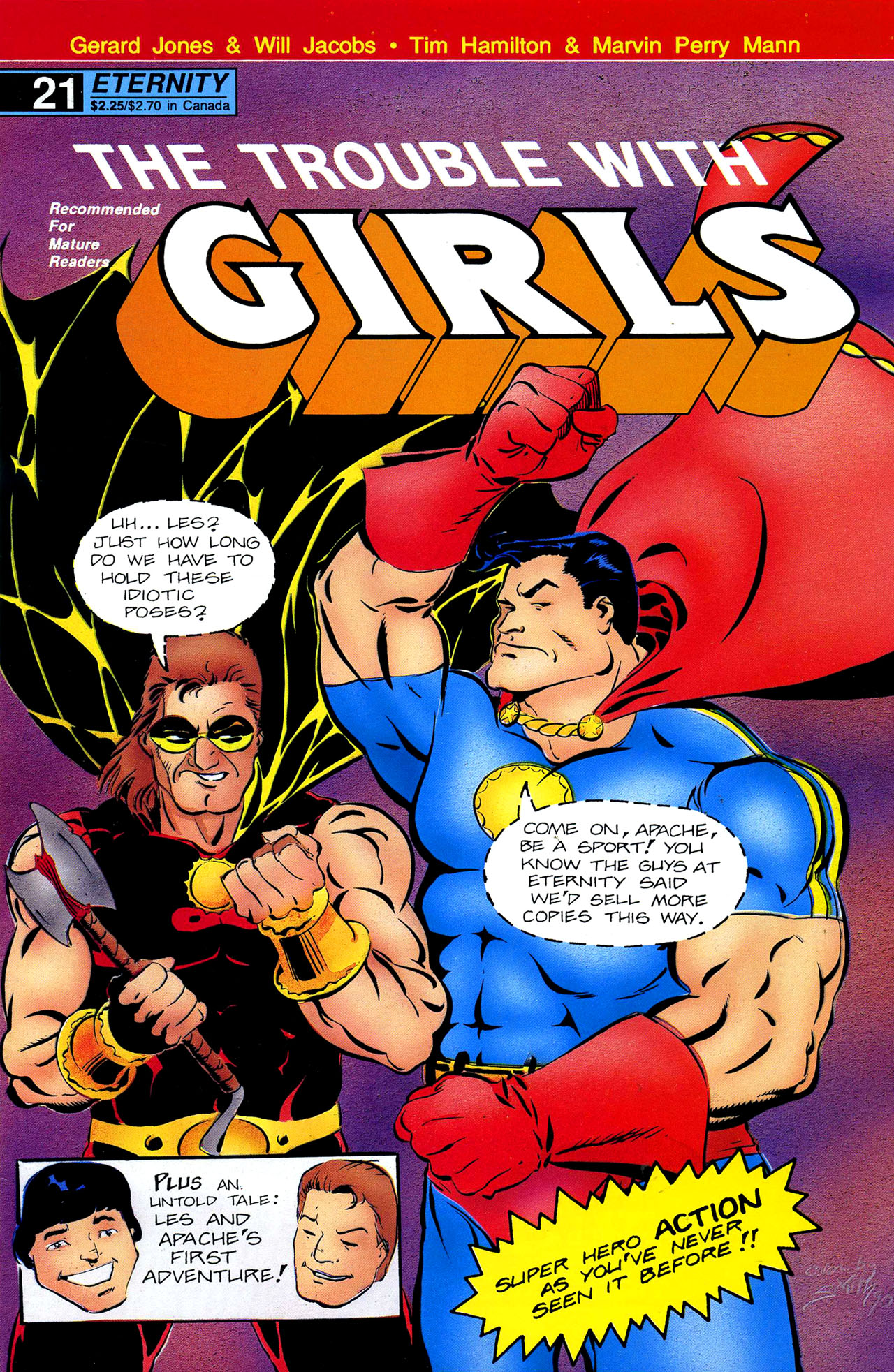 Read online The Trouble With Girls (1989) comic -  Issue #21 - 1