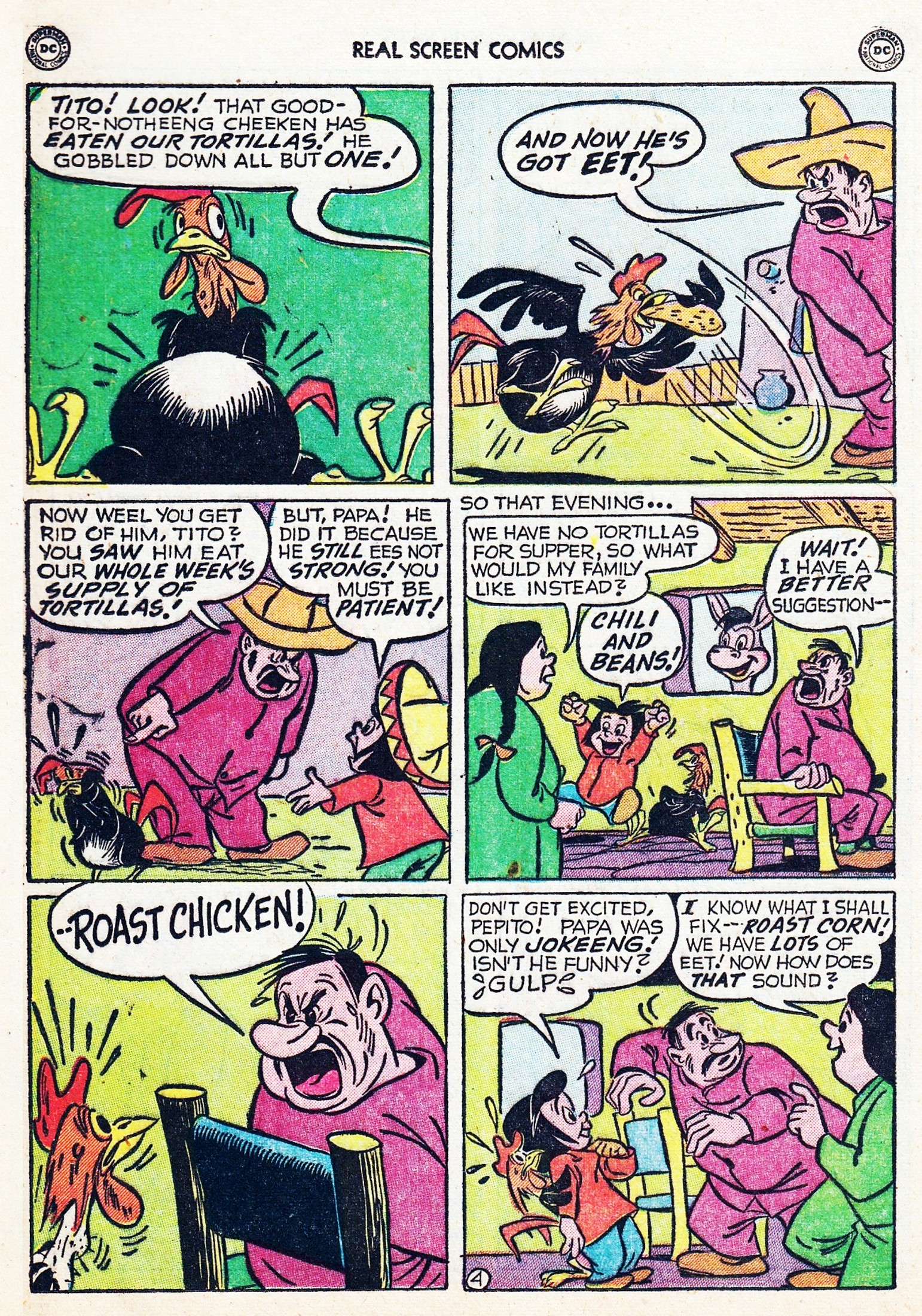 Read online Real Screen Comics comic -  Issue #35 - 36