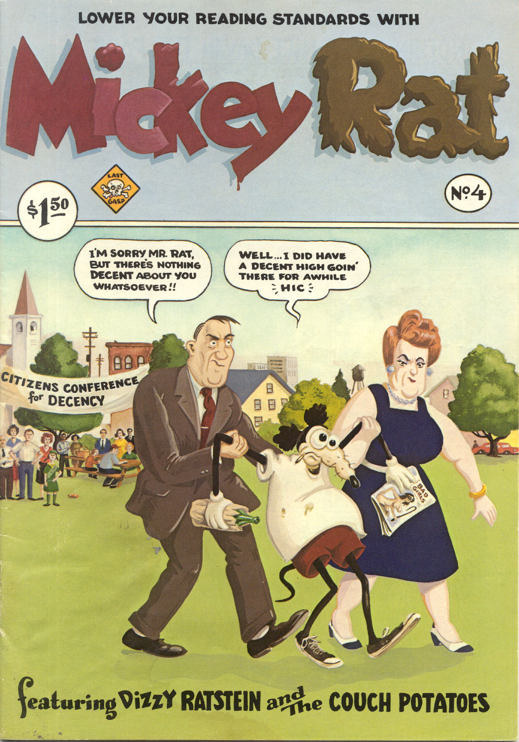 Read online Mickey Rat comic -  Issue #4 - 2