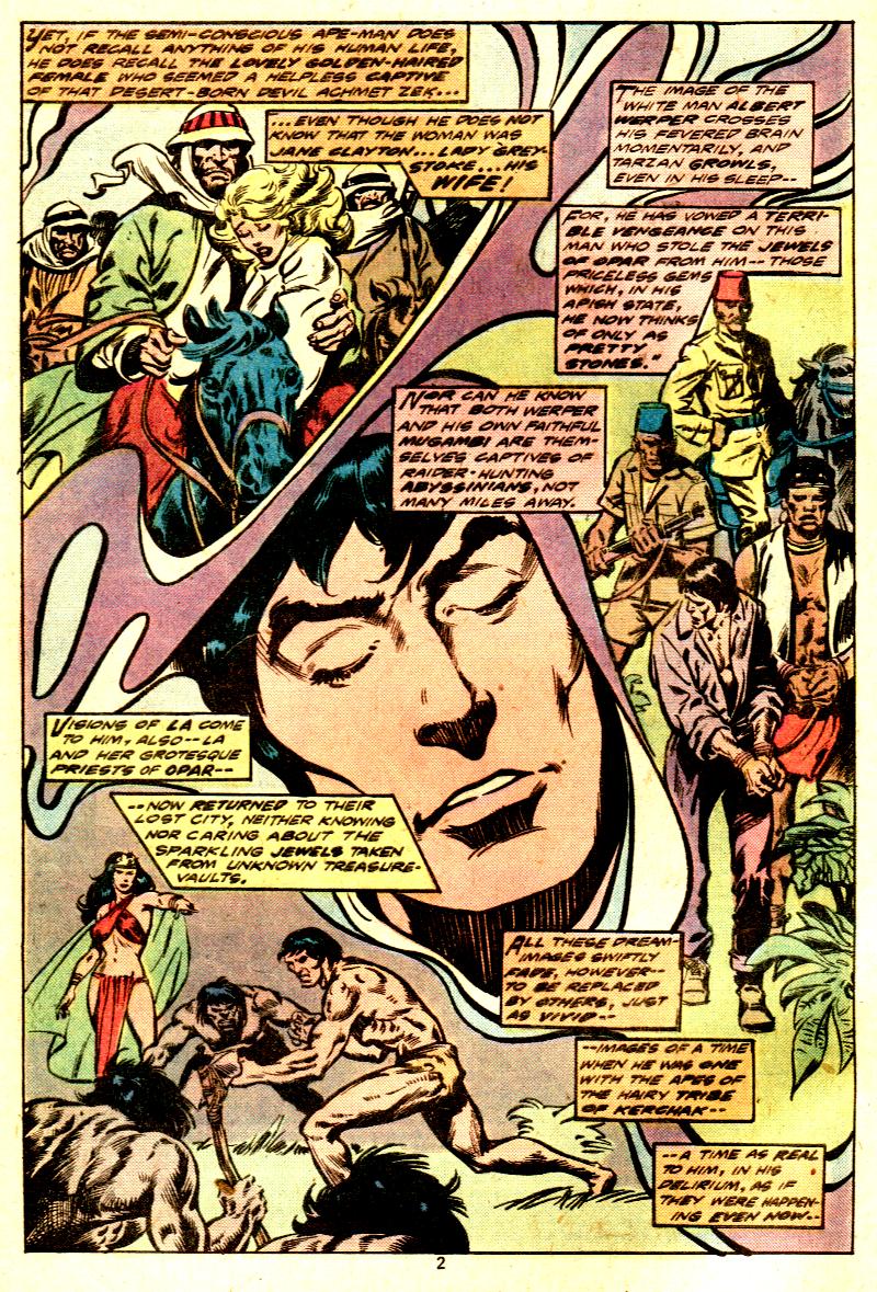 Read online Tarzan (1977) comic -  Issue #7 - 3