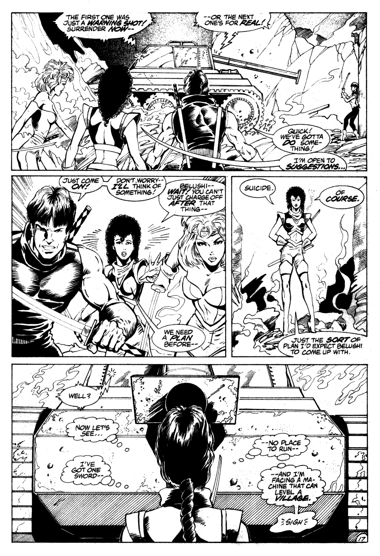 Read online Ex-Mutants (1986) comic -  Issue #7 - 23