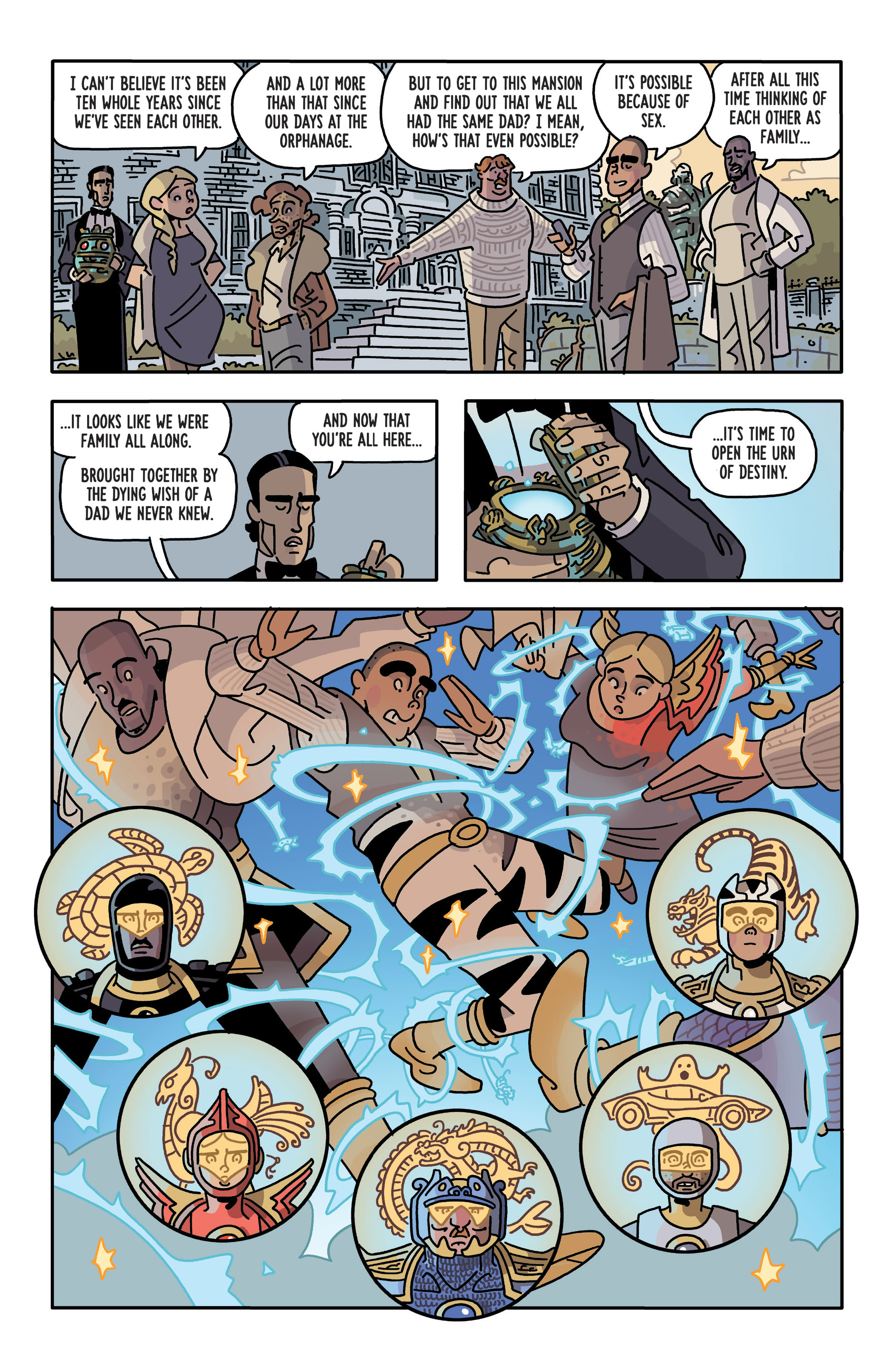 Read online The Six Sidekicks of Trigger Keaton comic -  Issue #6 - 20