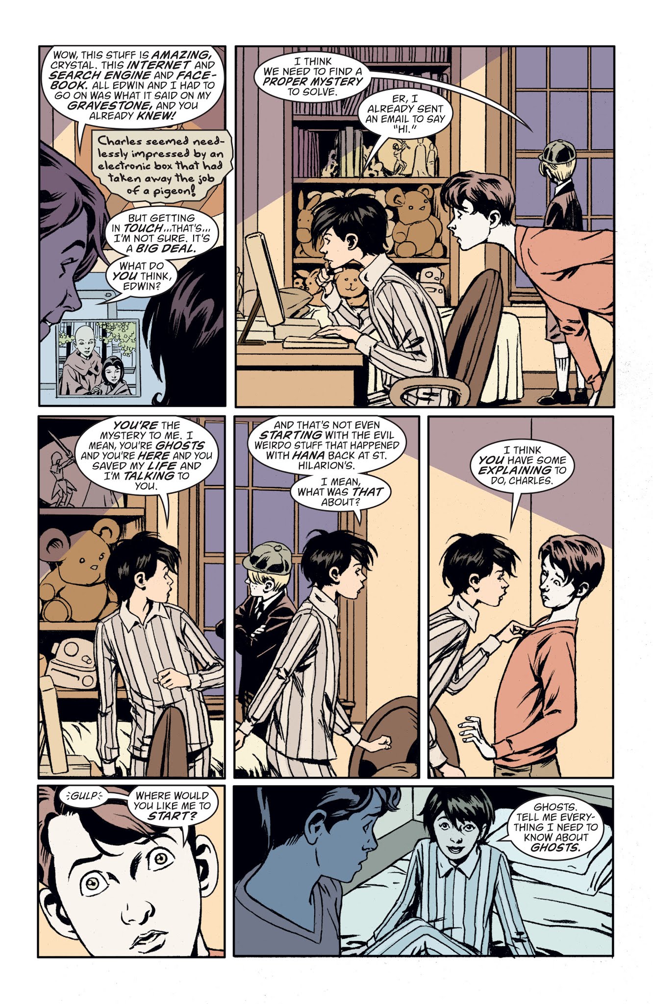 Read online Dead Boy Detectives comic -  Issue #5 - 8