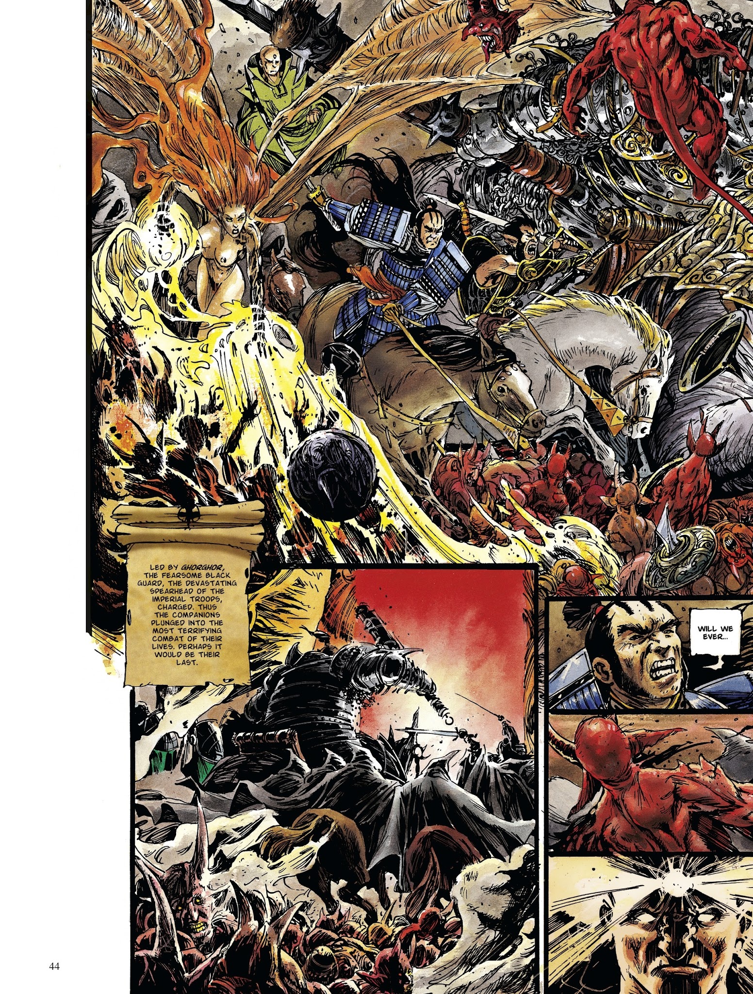 Read online The Black Moon Chronicles comic -  Issue #12 - 42