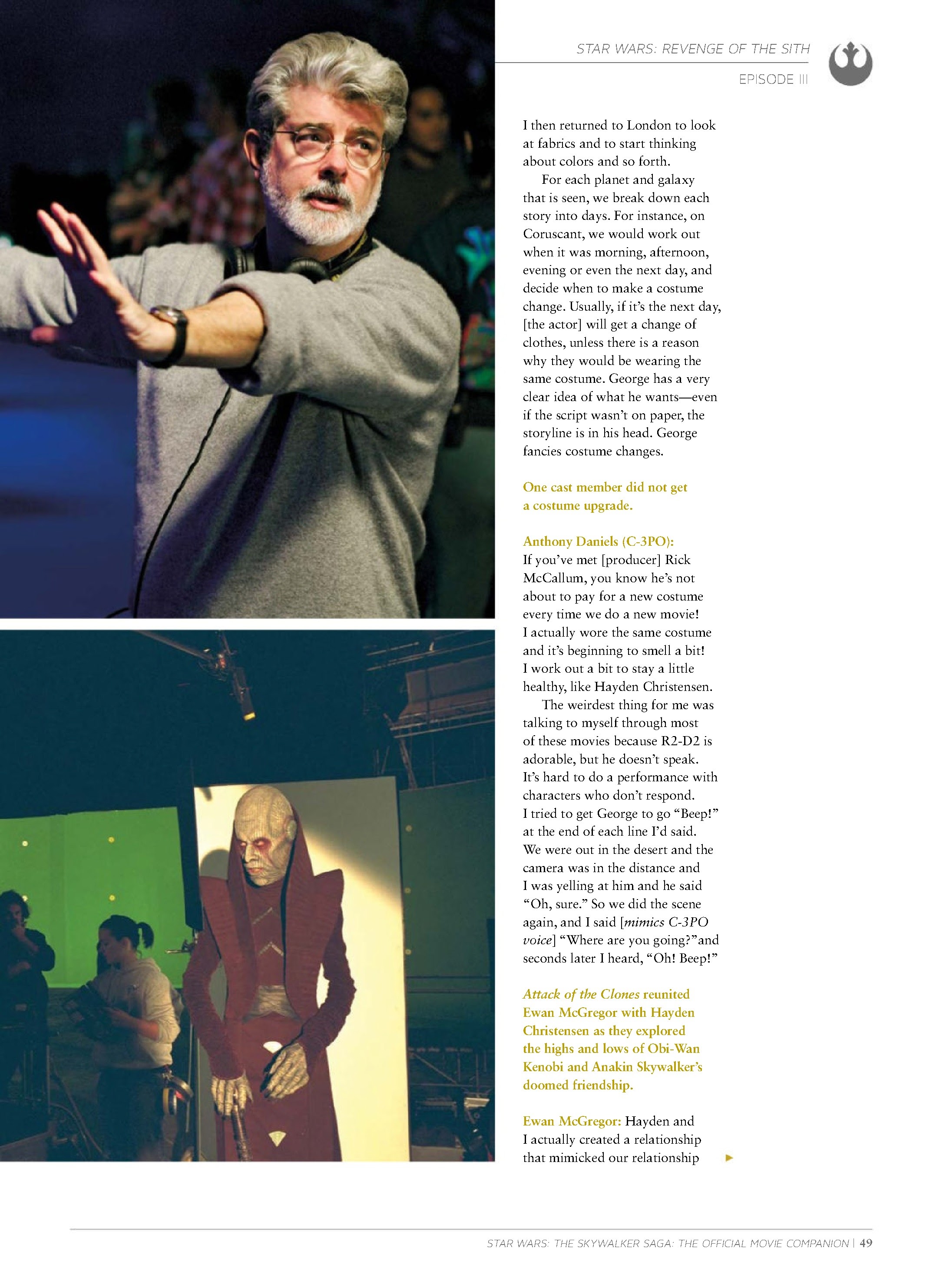 Read online Star Wars: The Skywalker Saga The Official Collector's Edition Book comic -  Issue # TPB (Part 1) - 49